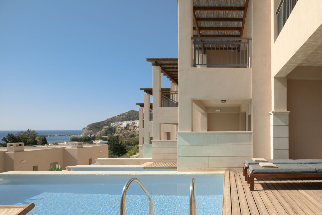 Suite Junior Private Pool with sea view