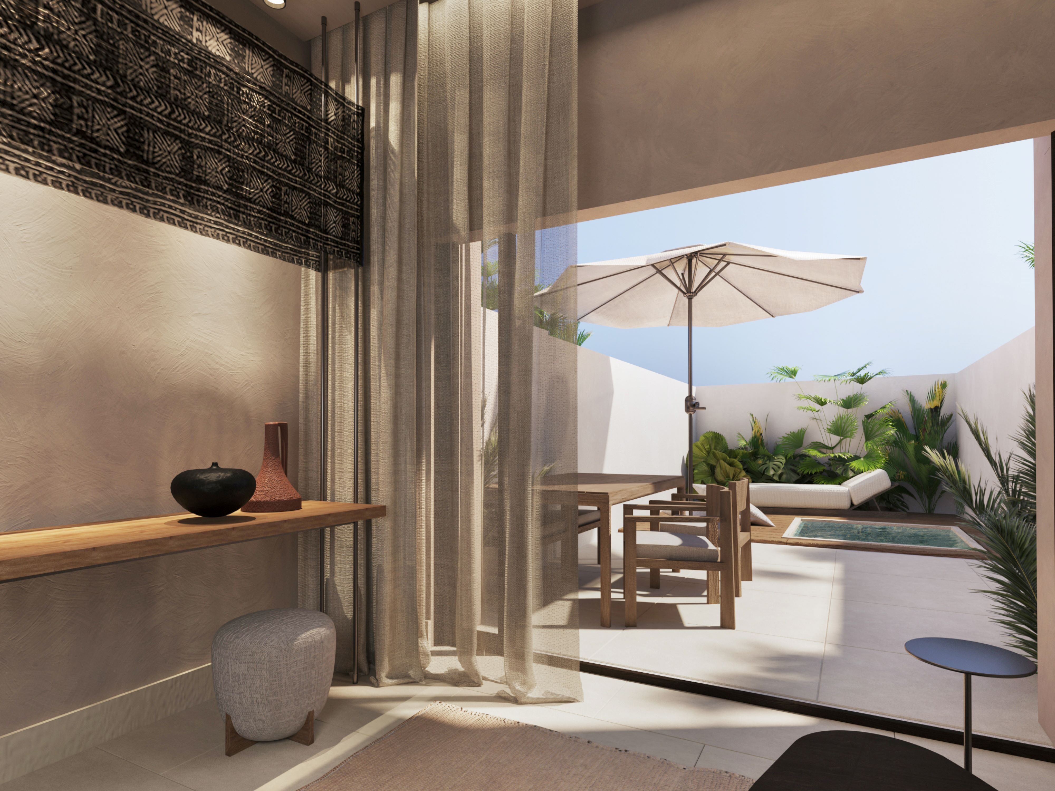 OTTOMAN GARDEN JUNIOR SUITE WITH OPENAIR JETTED TUB