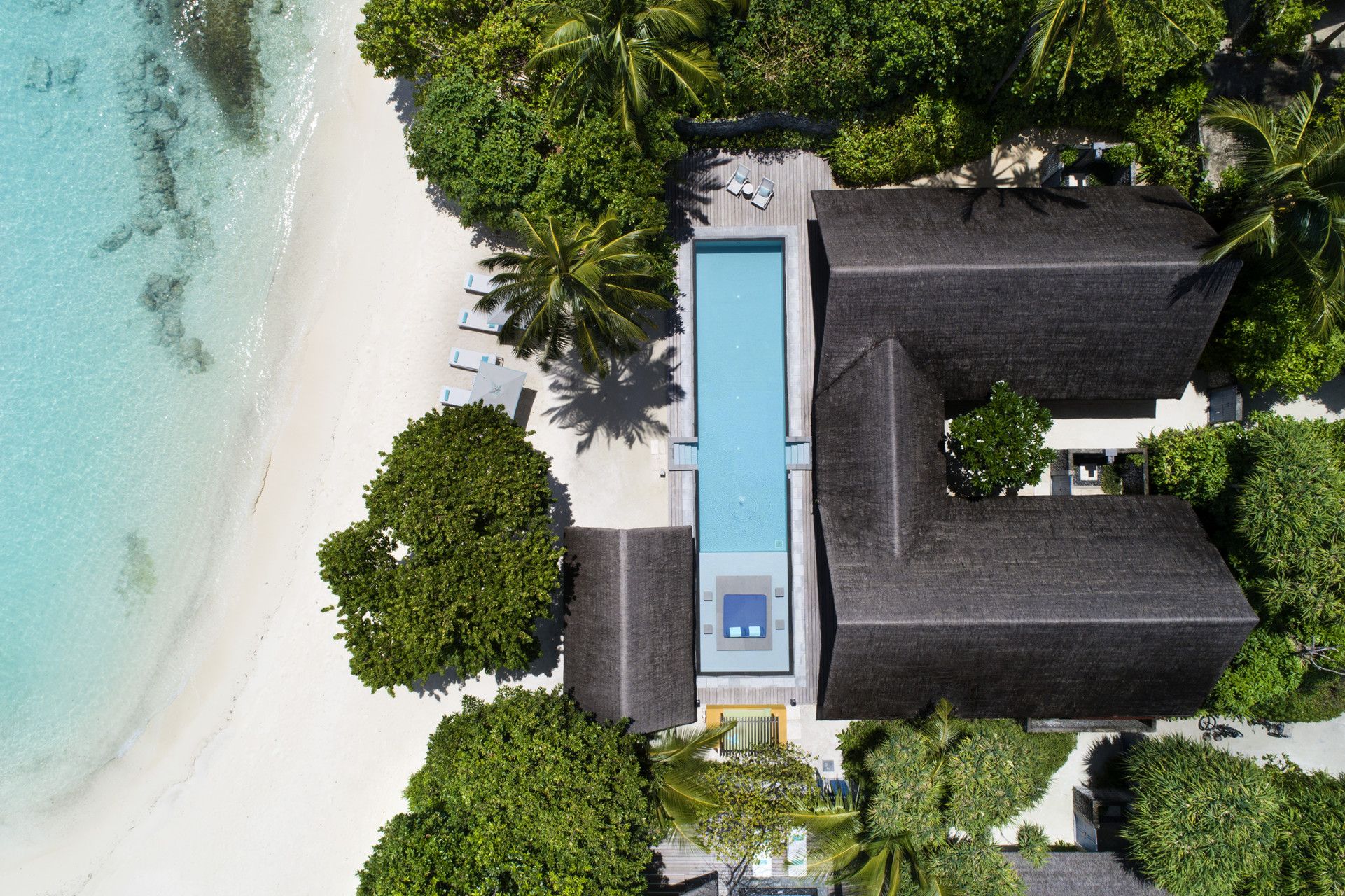 TWO-BEDROOM OCEANFRONT BUNGALOW WITH POOL