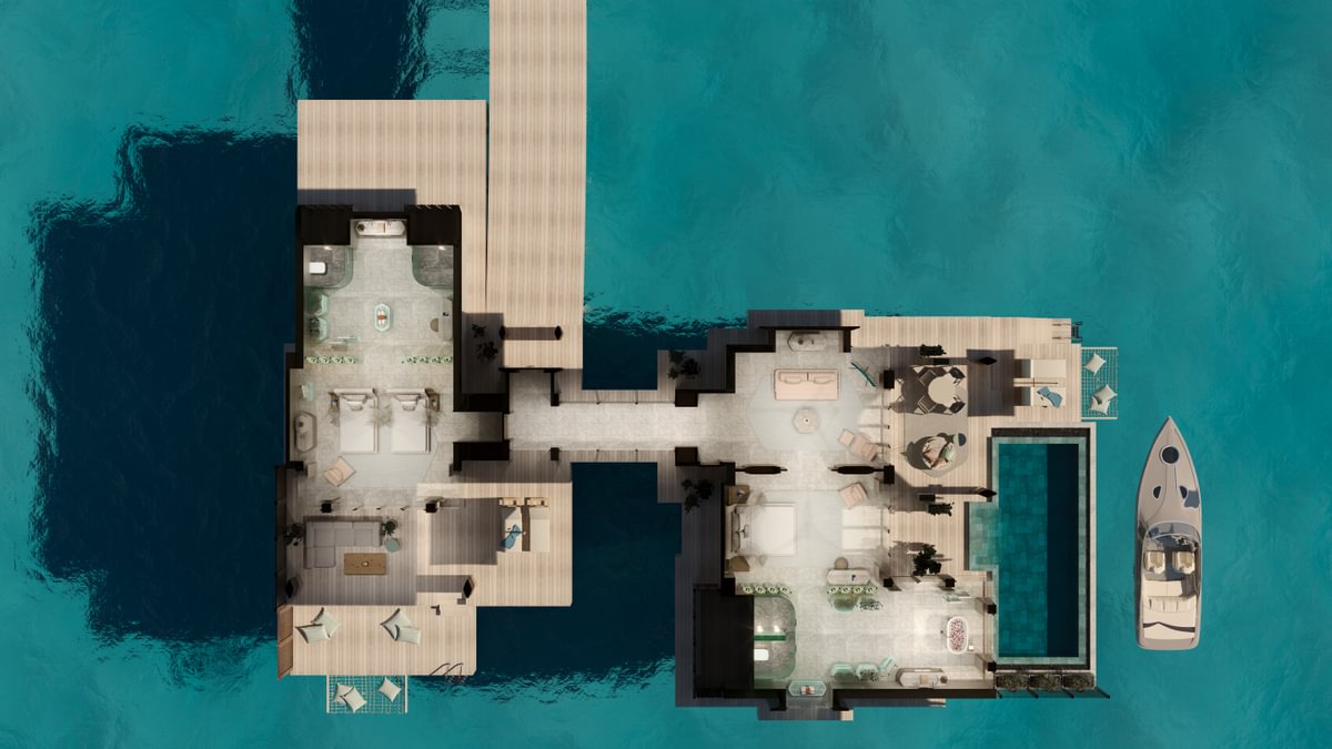 Grand Two Bedroom Ocean Pool Villa