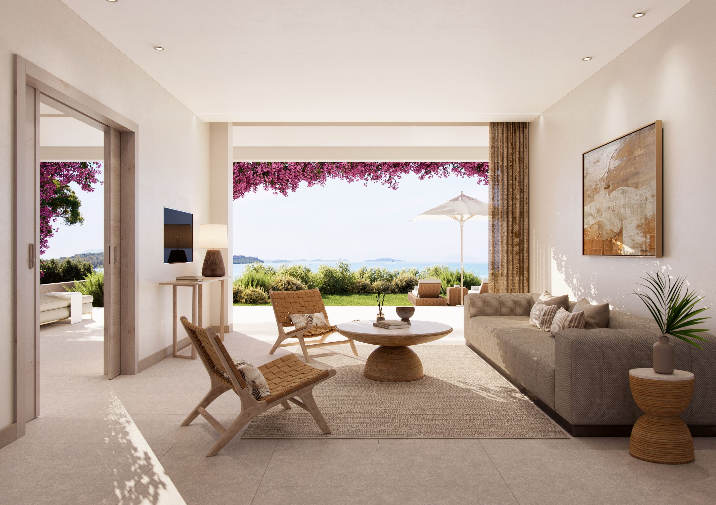 Deluxe Two Bedroom Bungalow Suite Private Garden Garden View