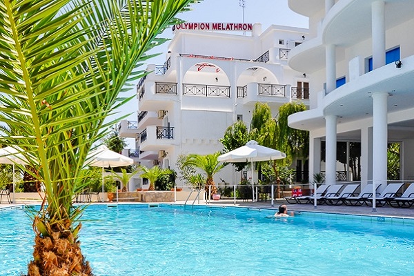 Platamonas, Hotel Olympion Melathron, piscina exterioara.jpg