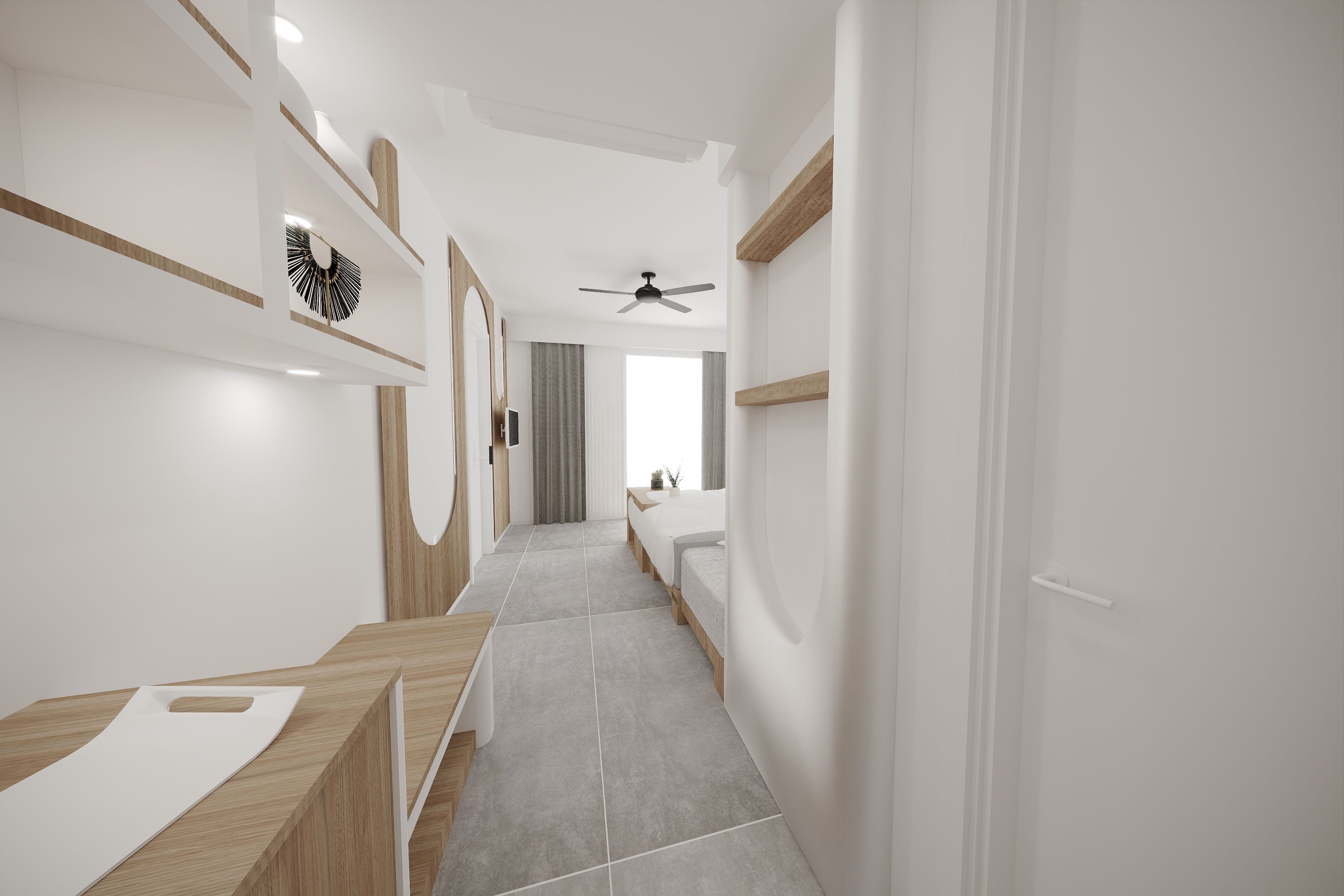 SUPERIOR FAMILY GARDEN VIEW WITH 2 BEDROOMS AND BALCONY OR TERRACE 