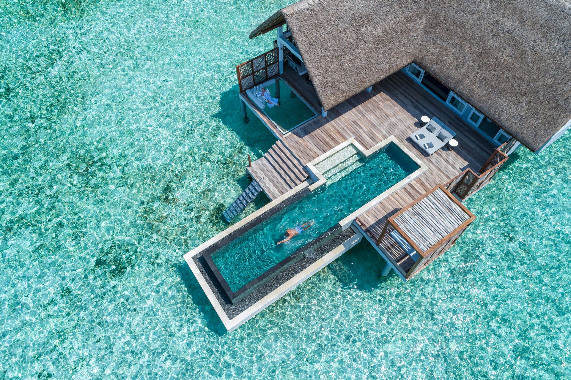 SUNSET WATER VILLA WITH POOL