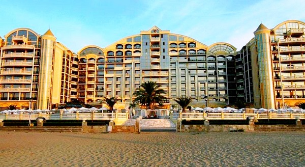 Sunny Beach, Hotel Victoria Palace, exterior, plaja, hotel.jpg