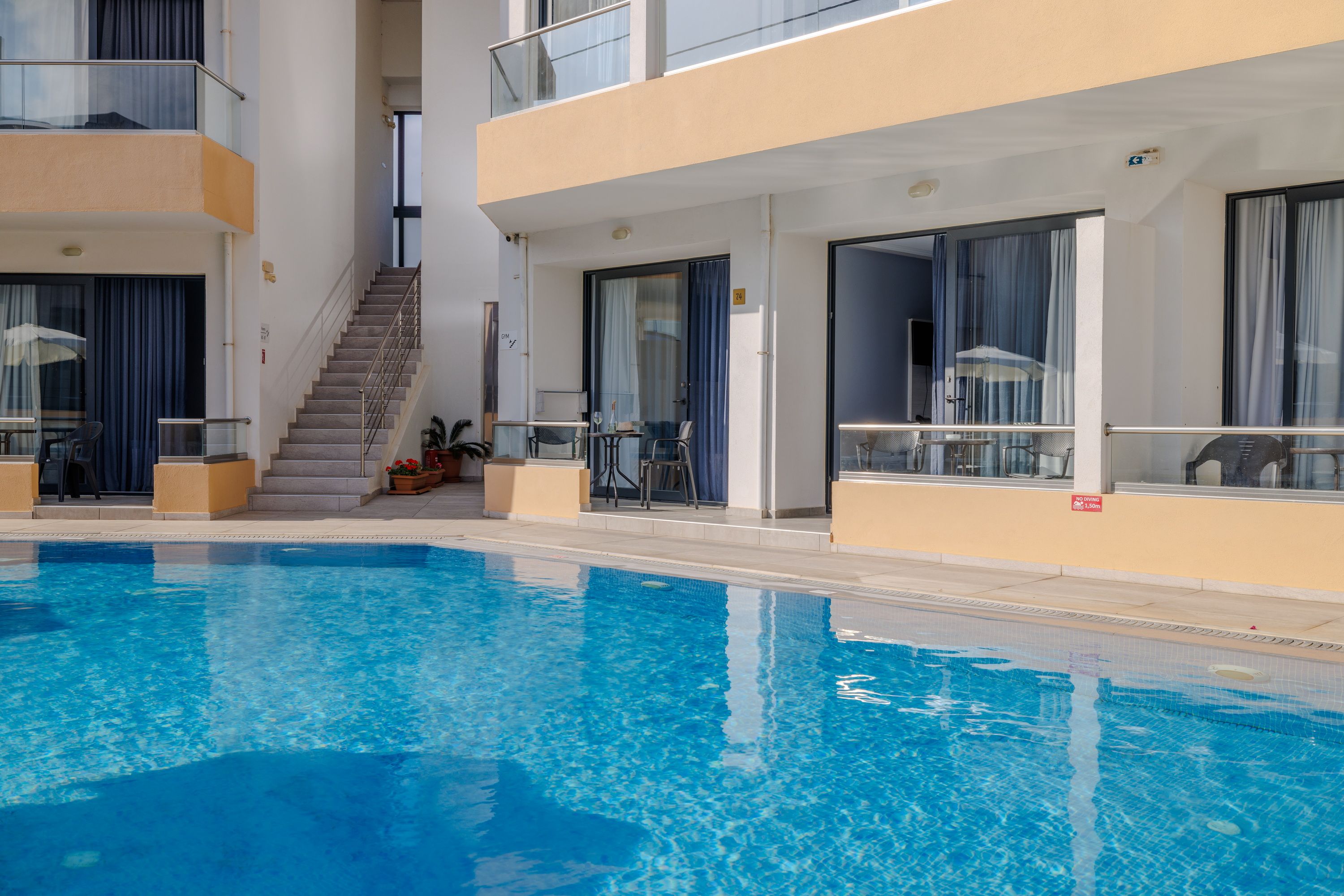 Double Room Pool Front