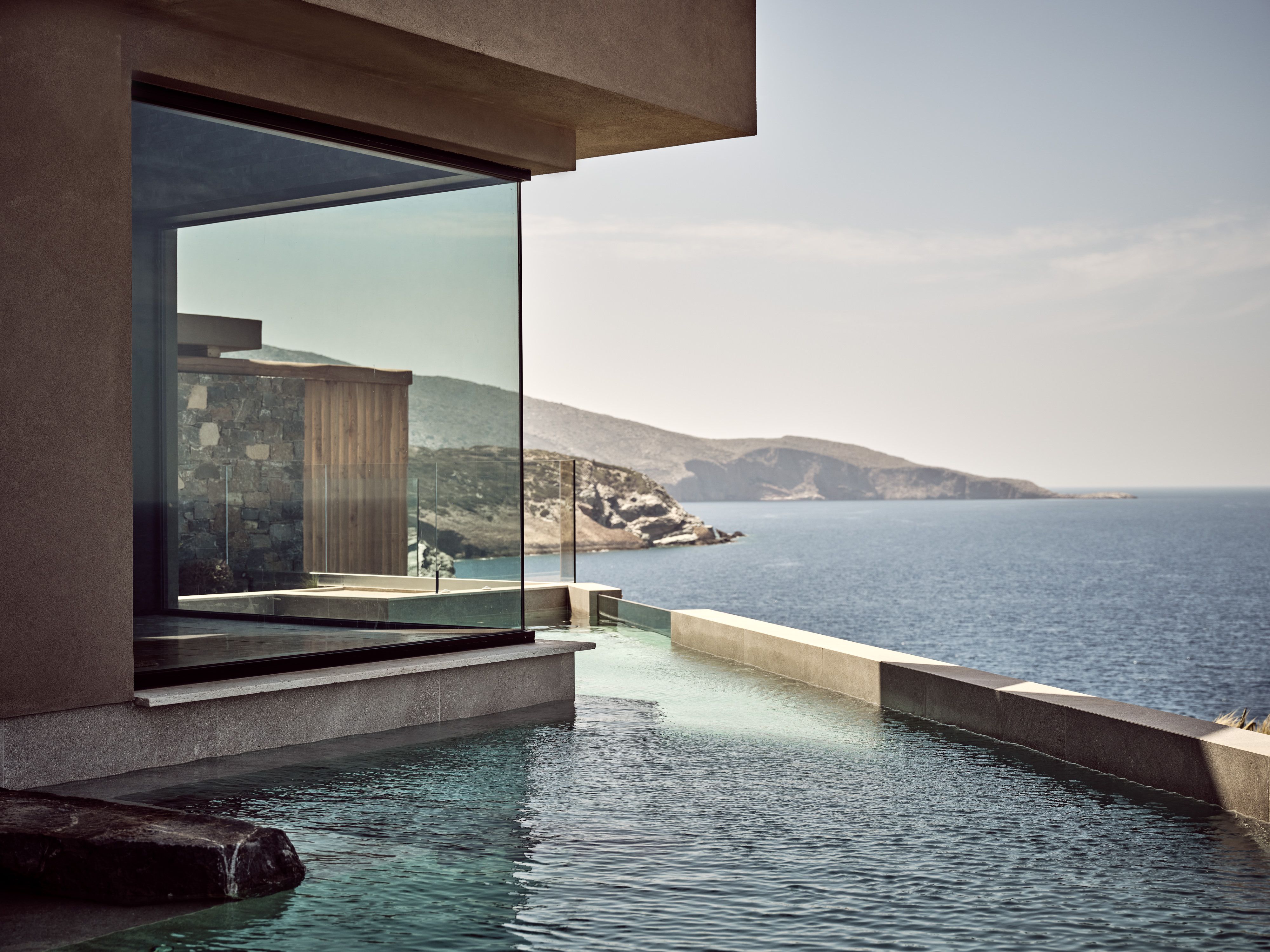 Acroterra Villa 2 bedrooms Sea View Private Infinity Pool