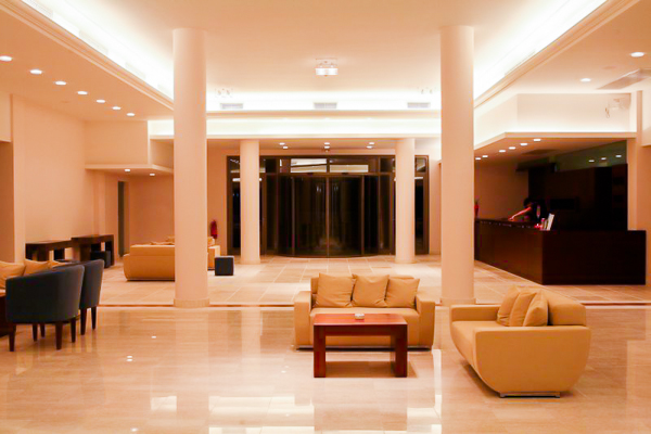Lefkada, Hotel Porto Galini, lobby, receptie.jpg