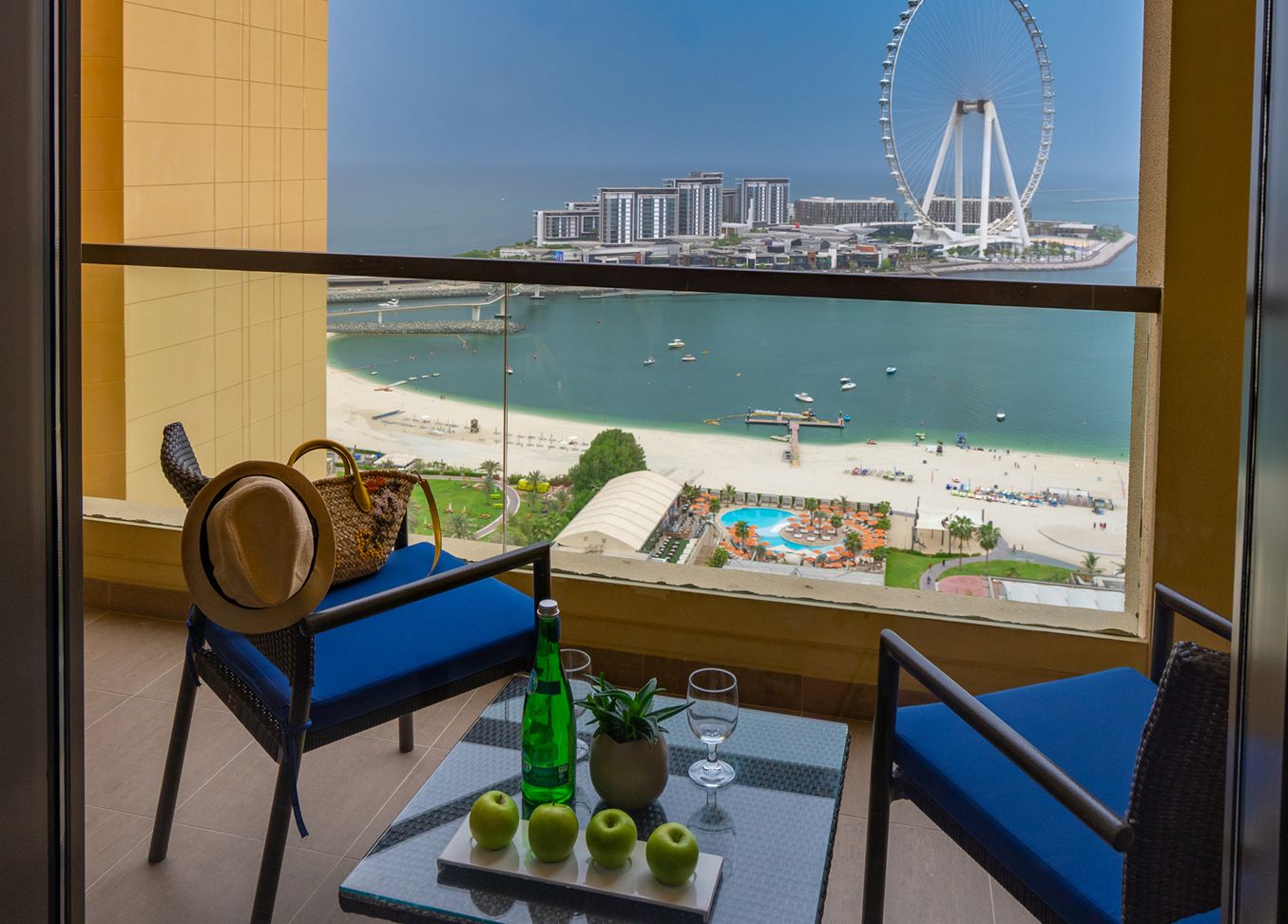 SEA FRONT VIEW FAMILY ROOM WITH BALCONY