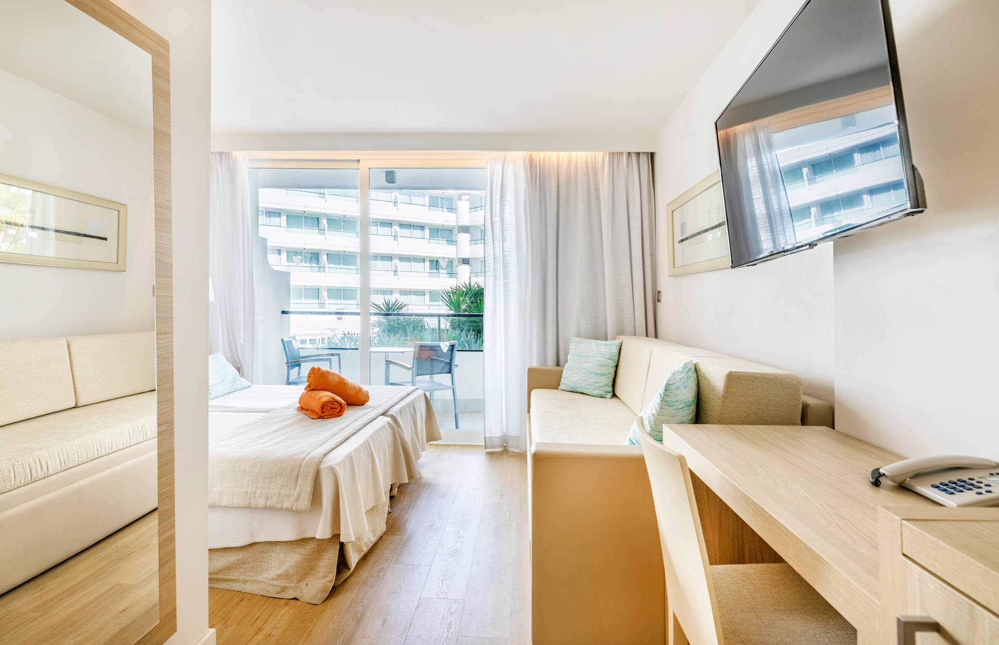 DOUBLE ROOM POOL VIEW (BALCONY OR TERRACE)