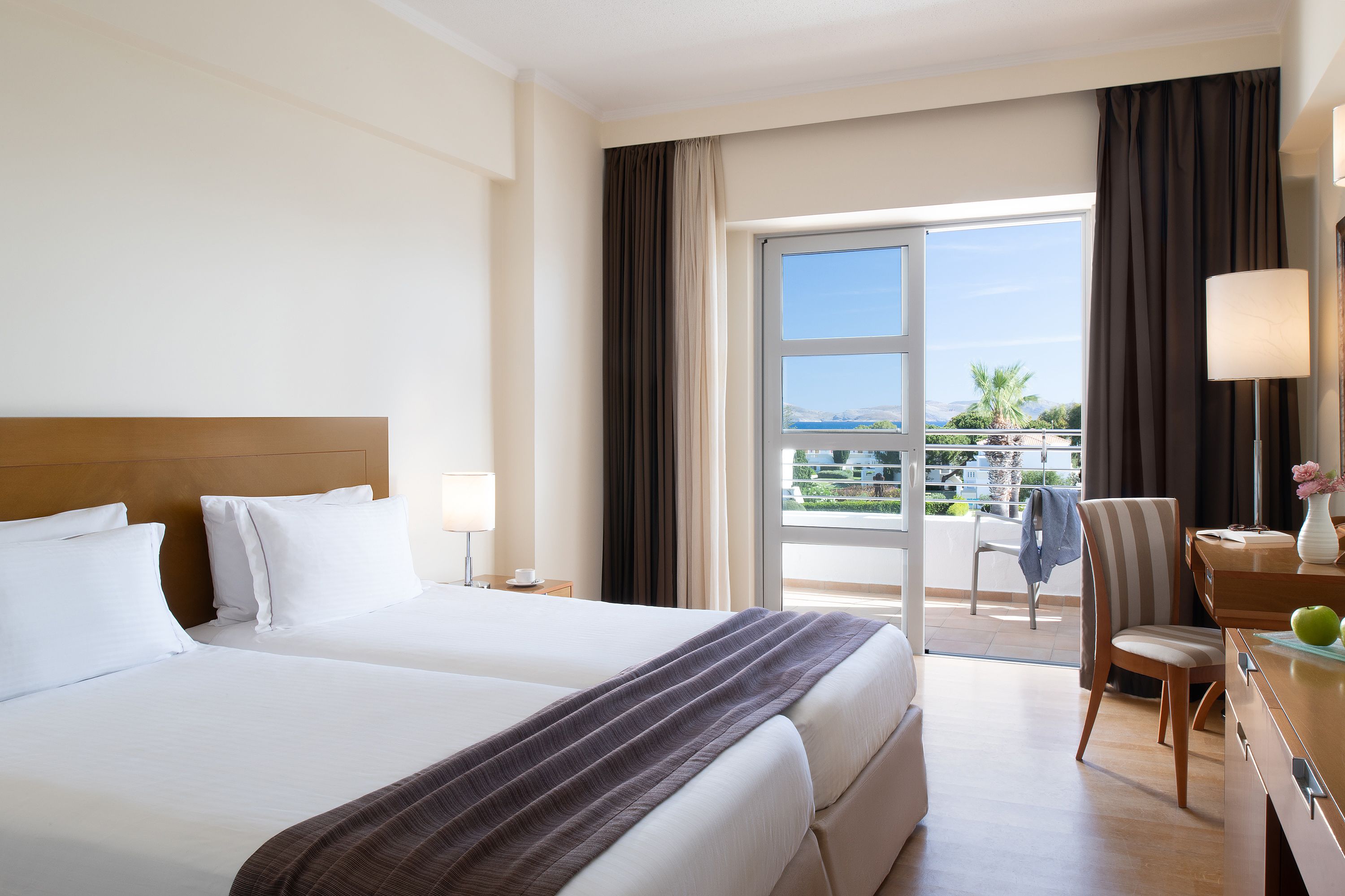 Standard Twin Sea View Room With Balcony 