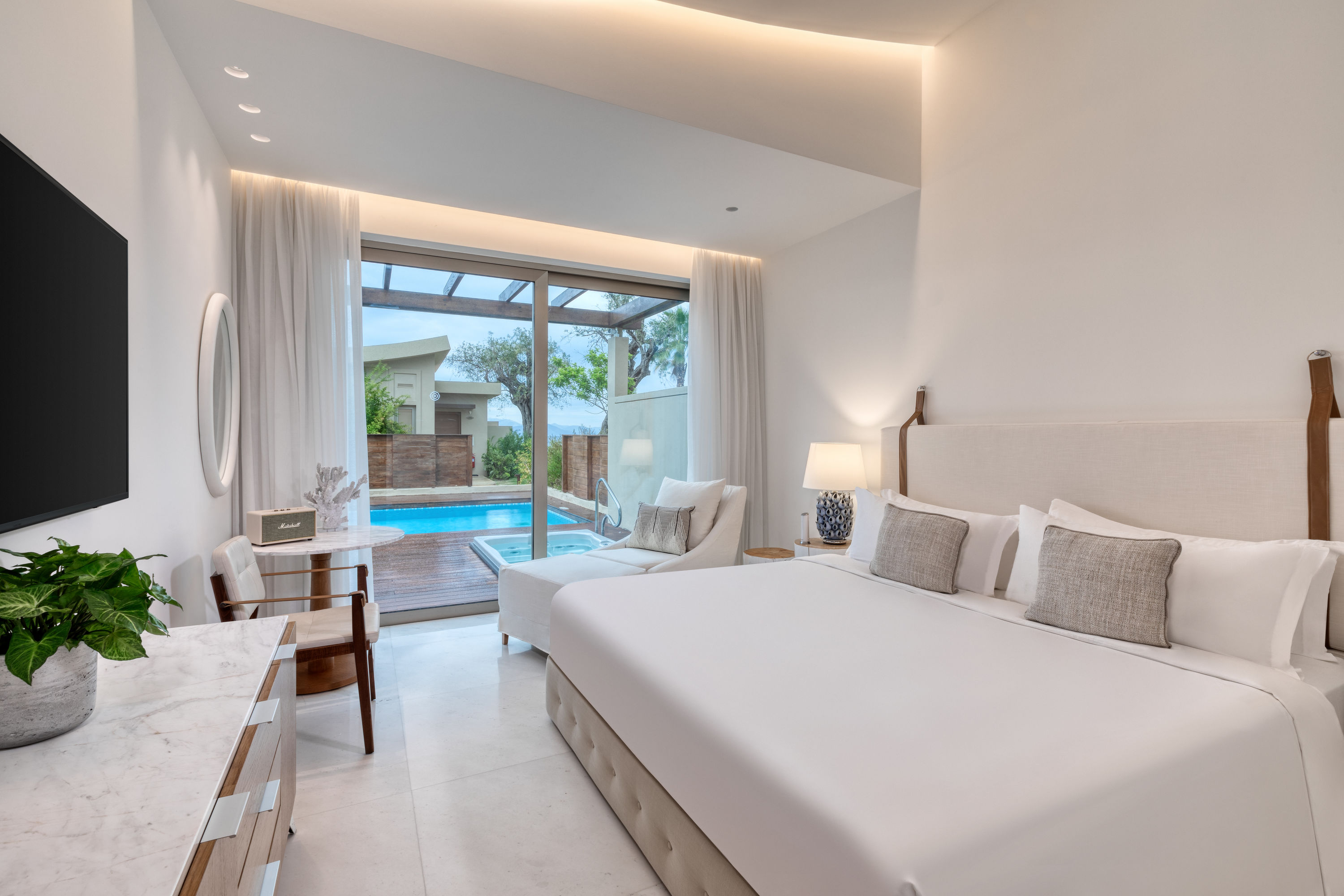 Pavilion Suite Sea View with Jacuzzi and  Private Pool
