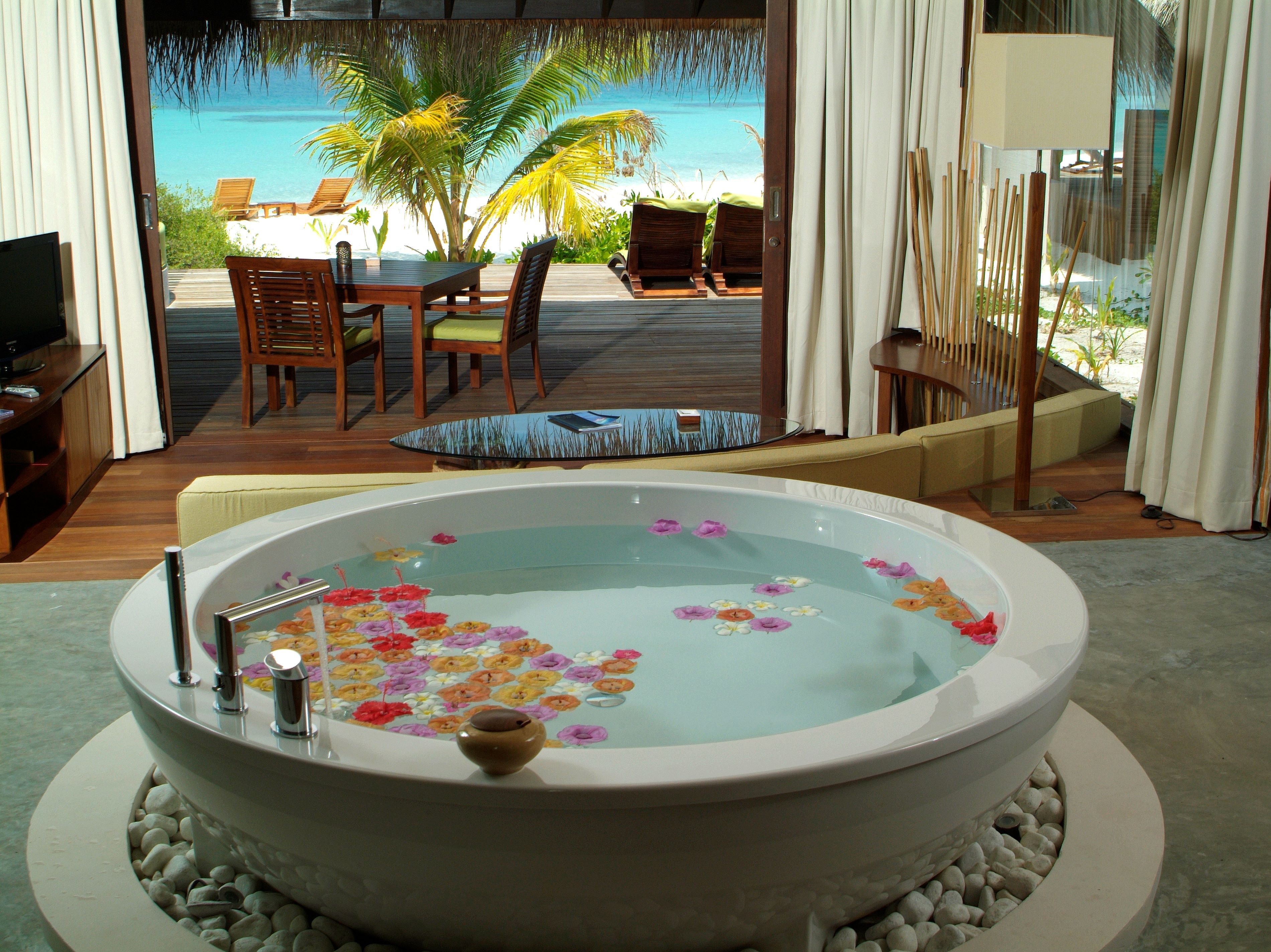Island Villa with Pool