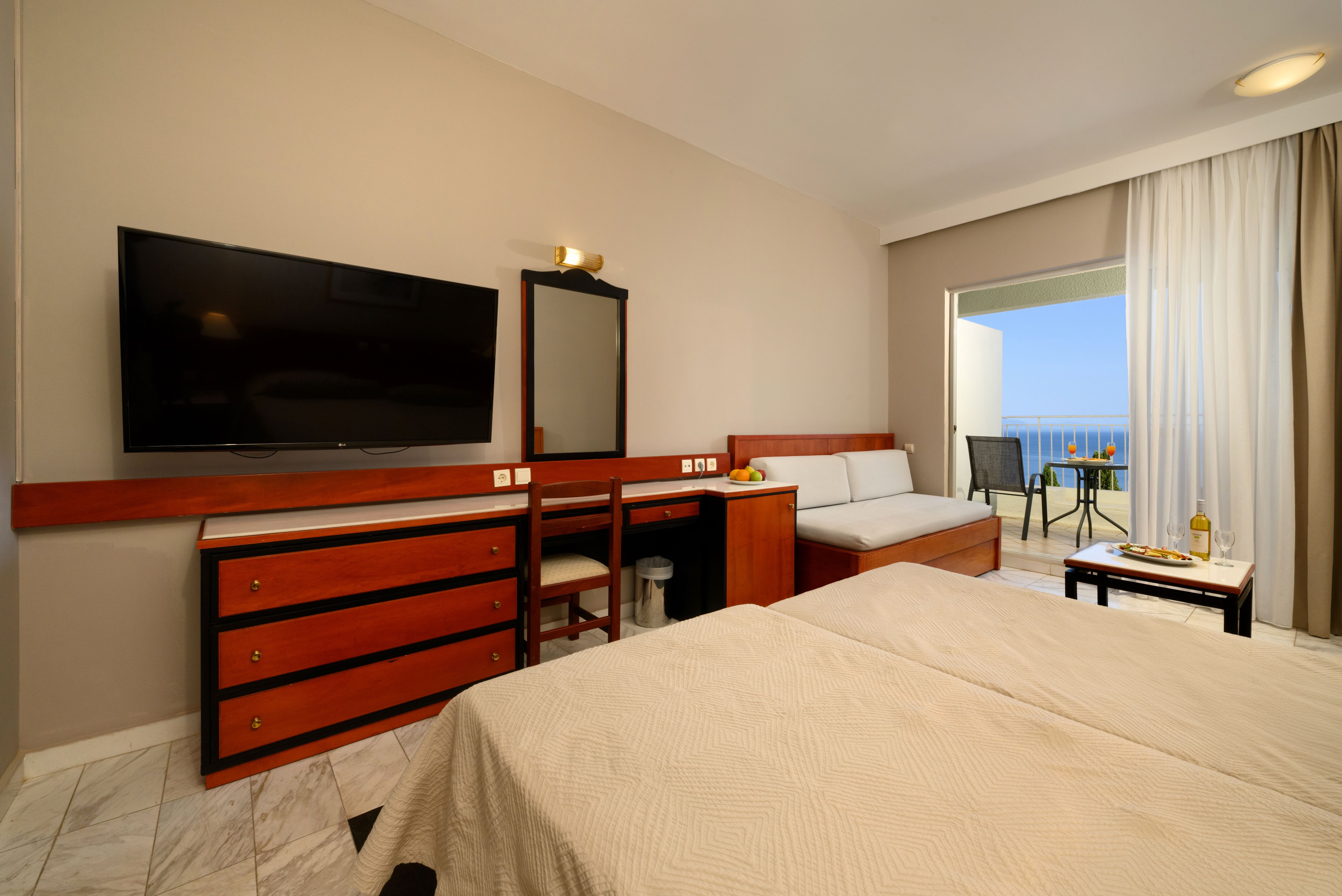 DOUBLE ROOM MAIN BUILDING  SEA VIEW