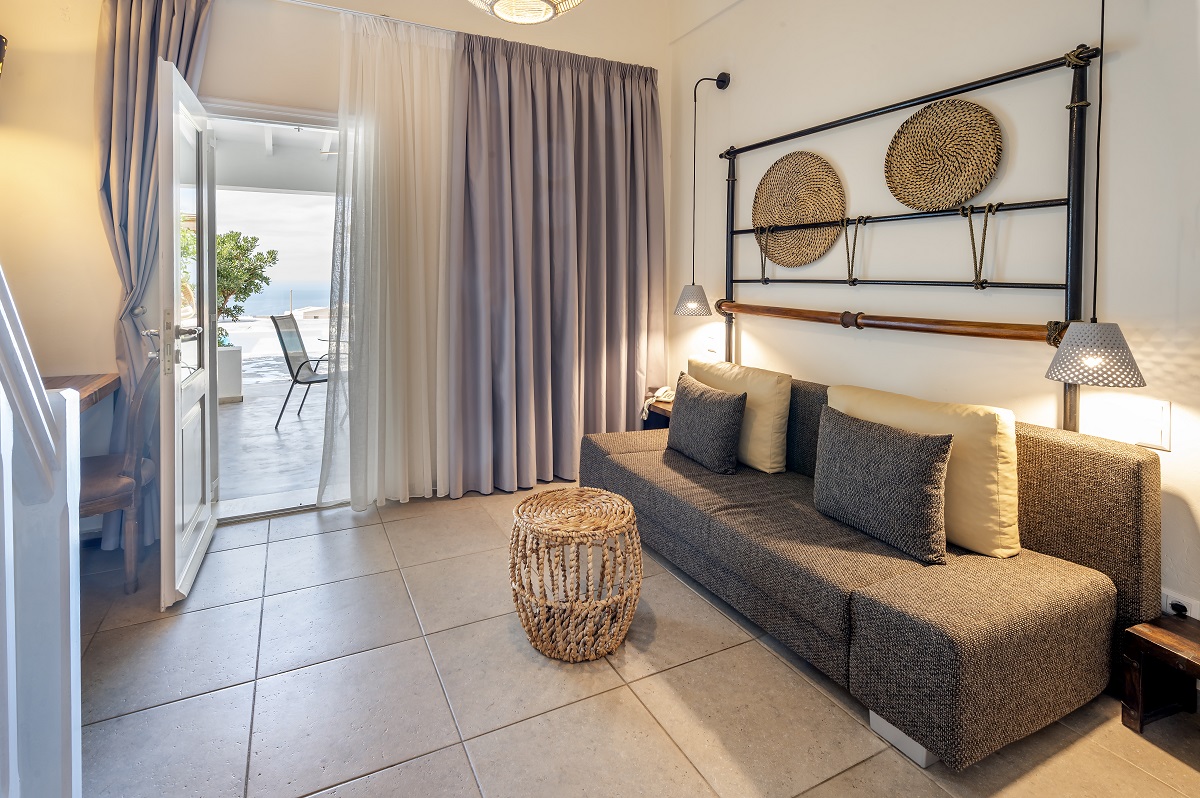 Maisonette with private pool - Sea View