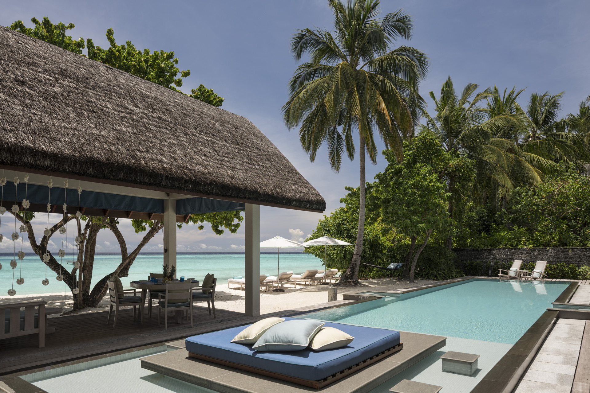 TWO-BEDROOM OCEANFRONT BUNGALOW WITH POOL