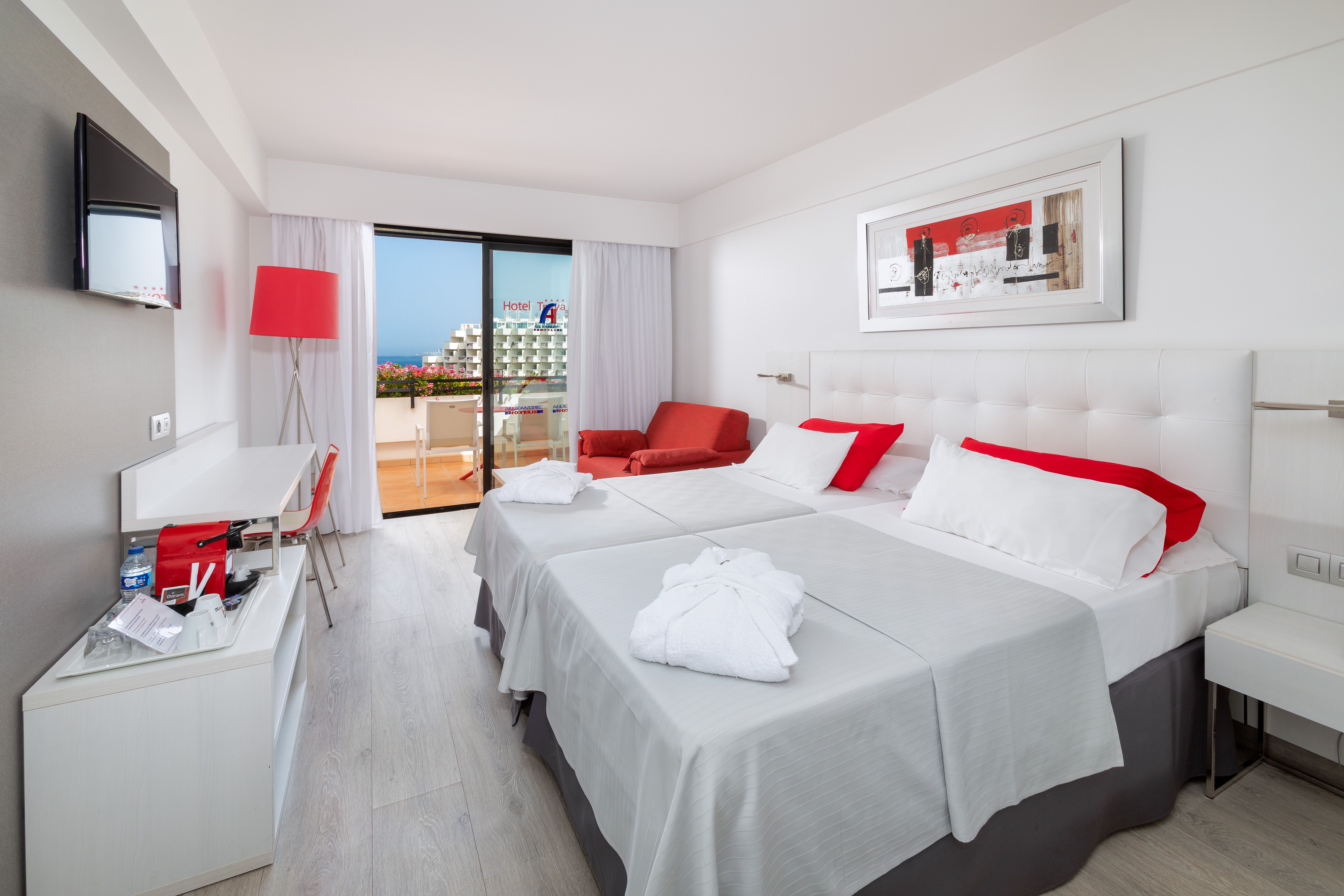 CLUB ALEXANDRE SEA VIEW BALCONY OR TERRACE