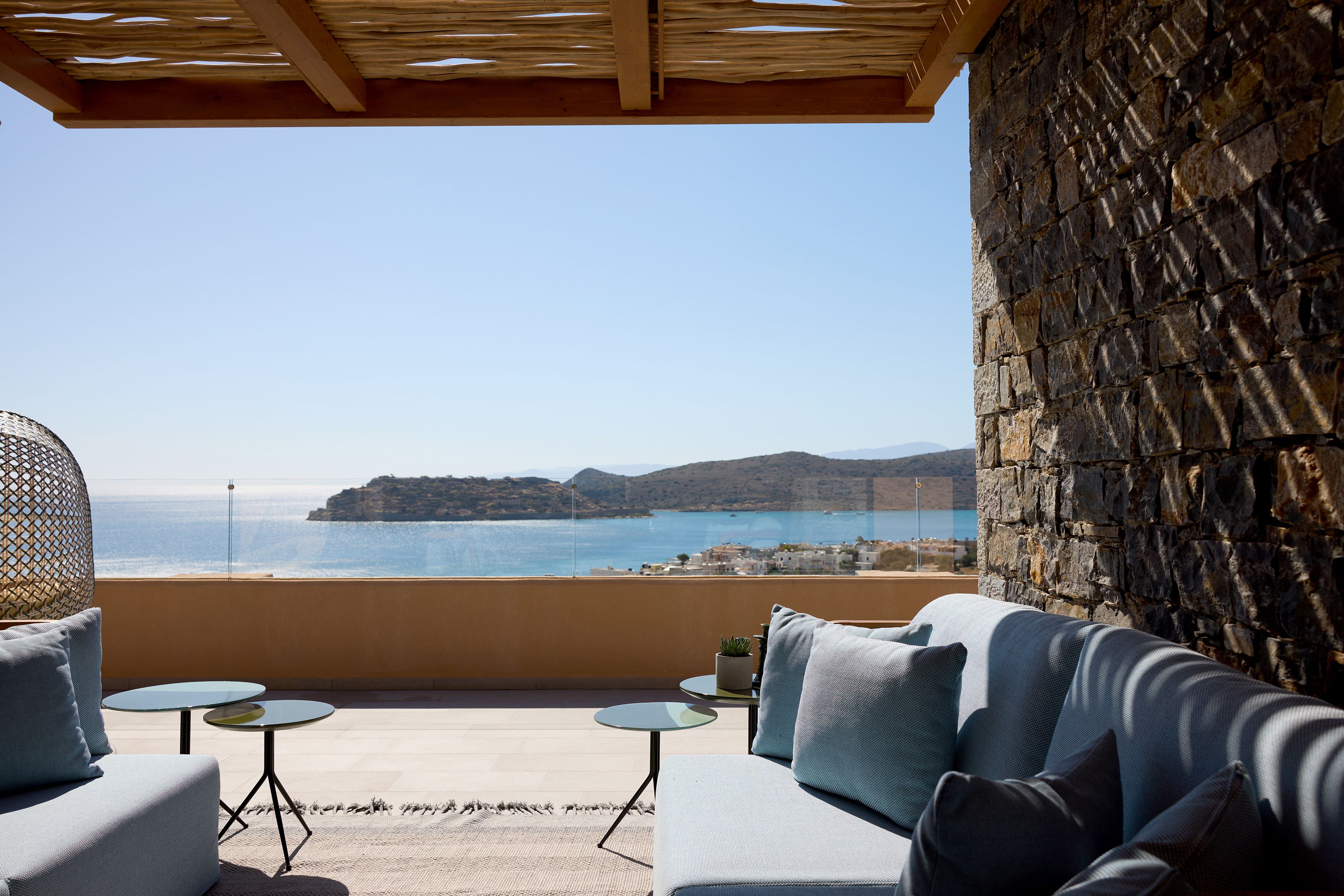 Grand Suite with 2 Private Pools & Outdoor Living Area Sea View