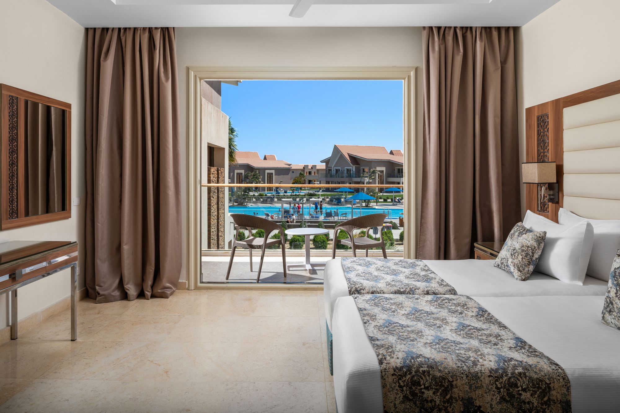 Family Room Pool View