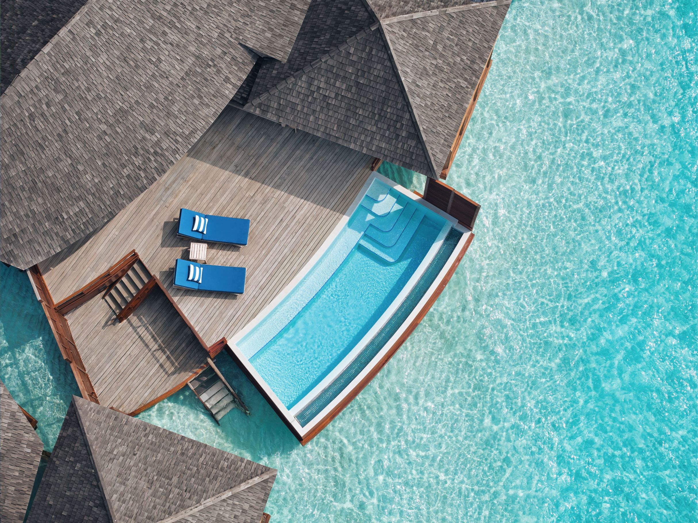 Sunset Overwater Pool Suite