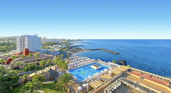 Tenerife, Hotel Iberostar Bouganville Playa, piscina, hotel, panorama.jpg