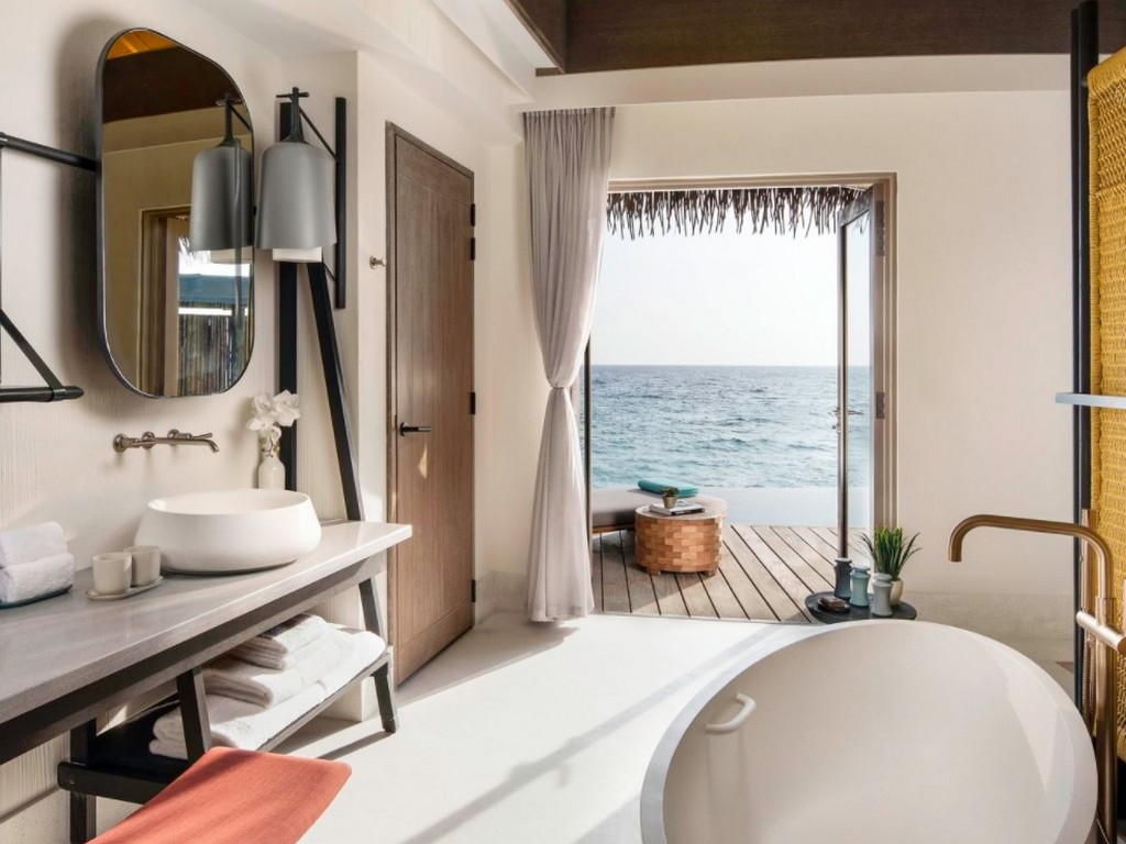 Sunset Overwater Pool Villa