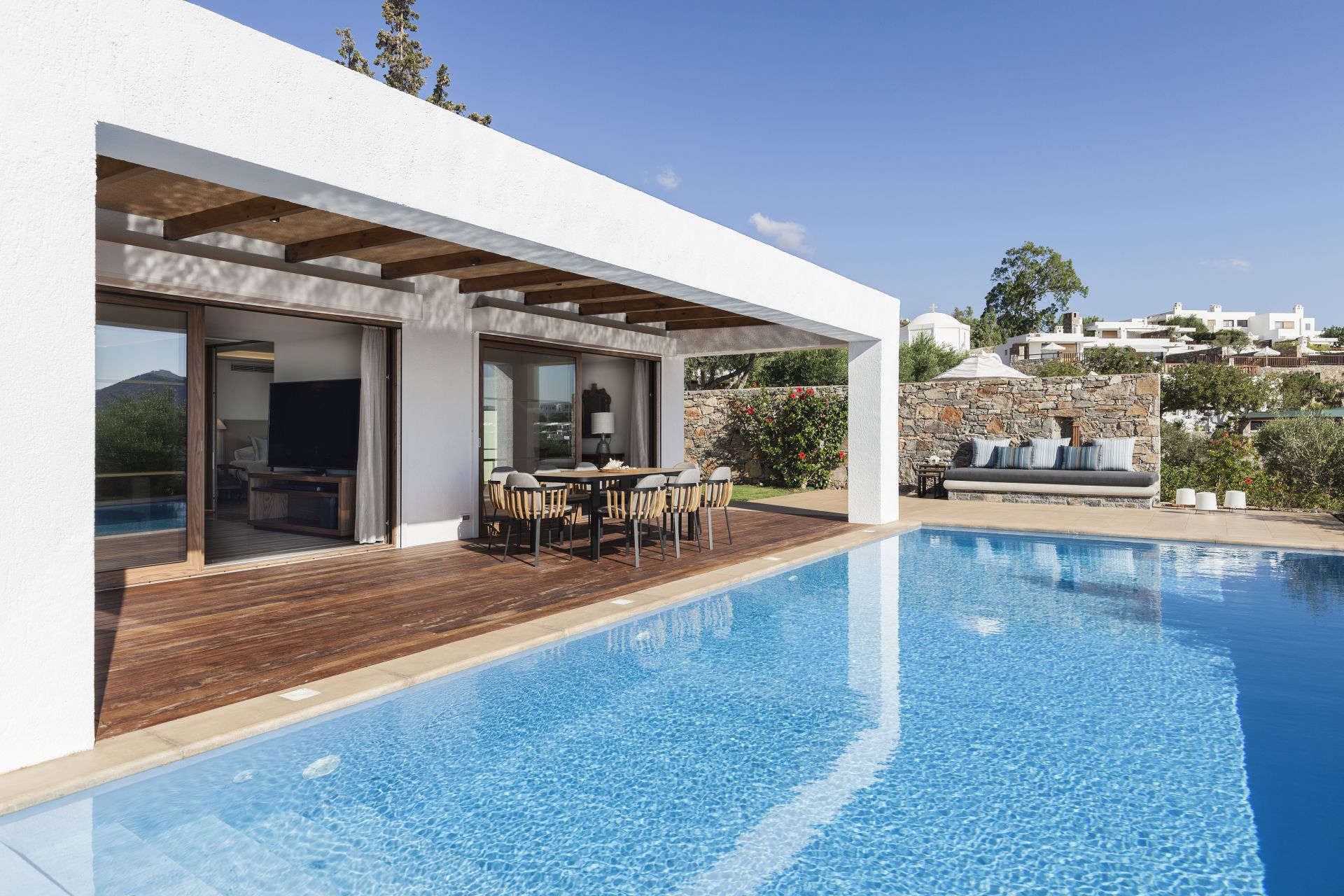 MINOAN PALACE VILLA SEA VIEW PRIVATE POOL