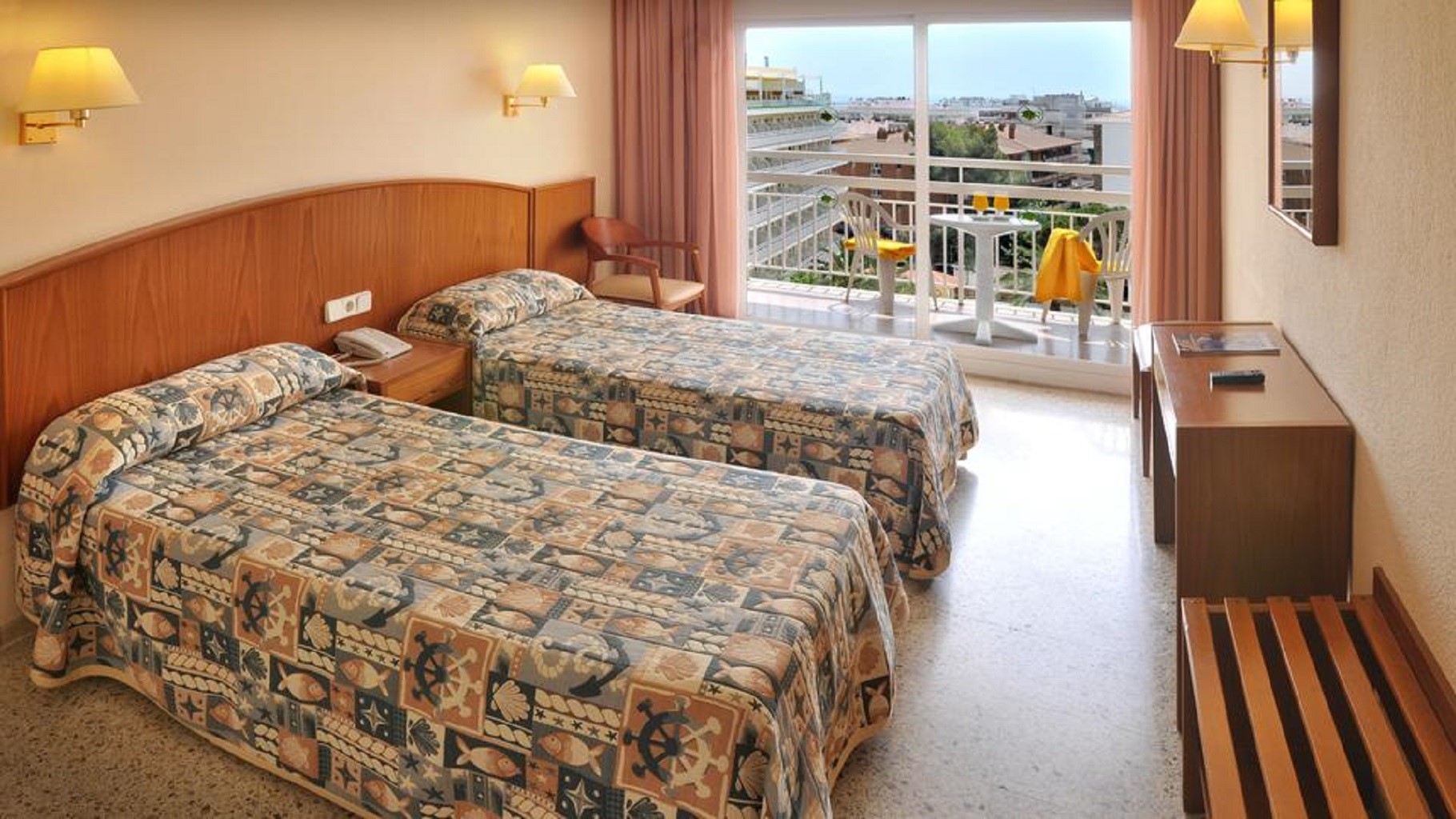 DOUBLE STANDARD BALCONY OR TERRACE