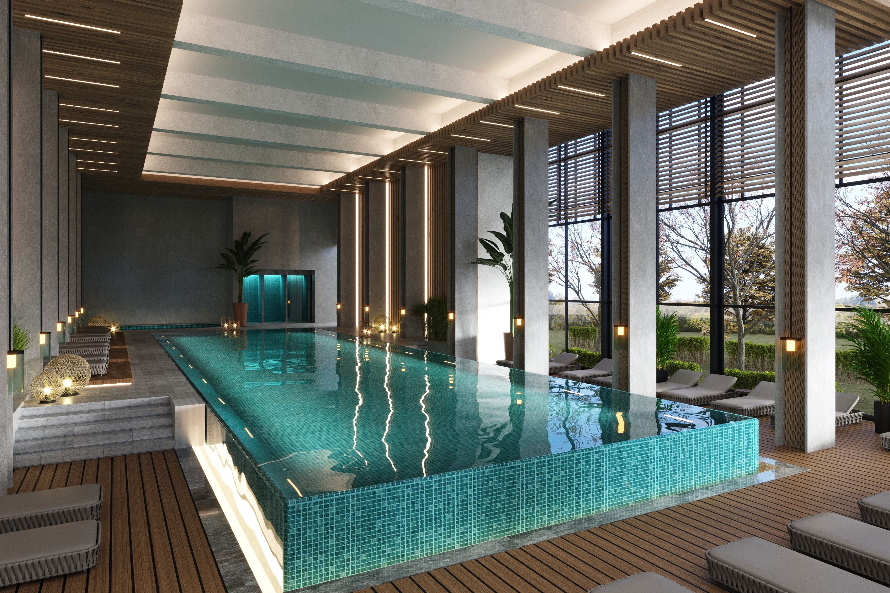Piscină interioară