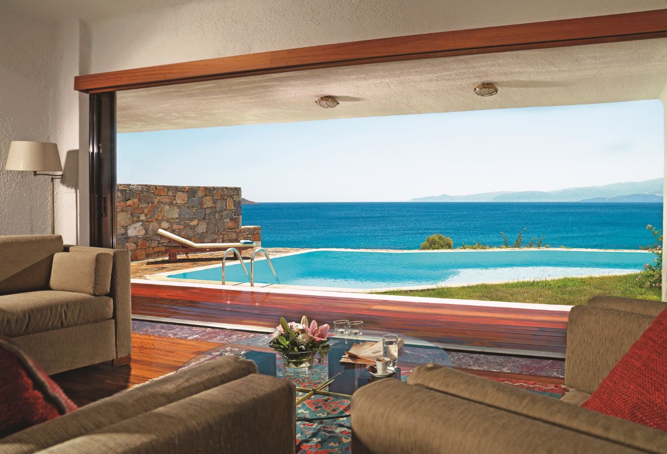 PRINCESS ARIADNI MINOAN ROYALTY VILLA SEA VIEW PRIVATE POOL