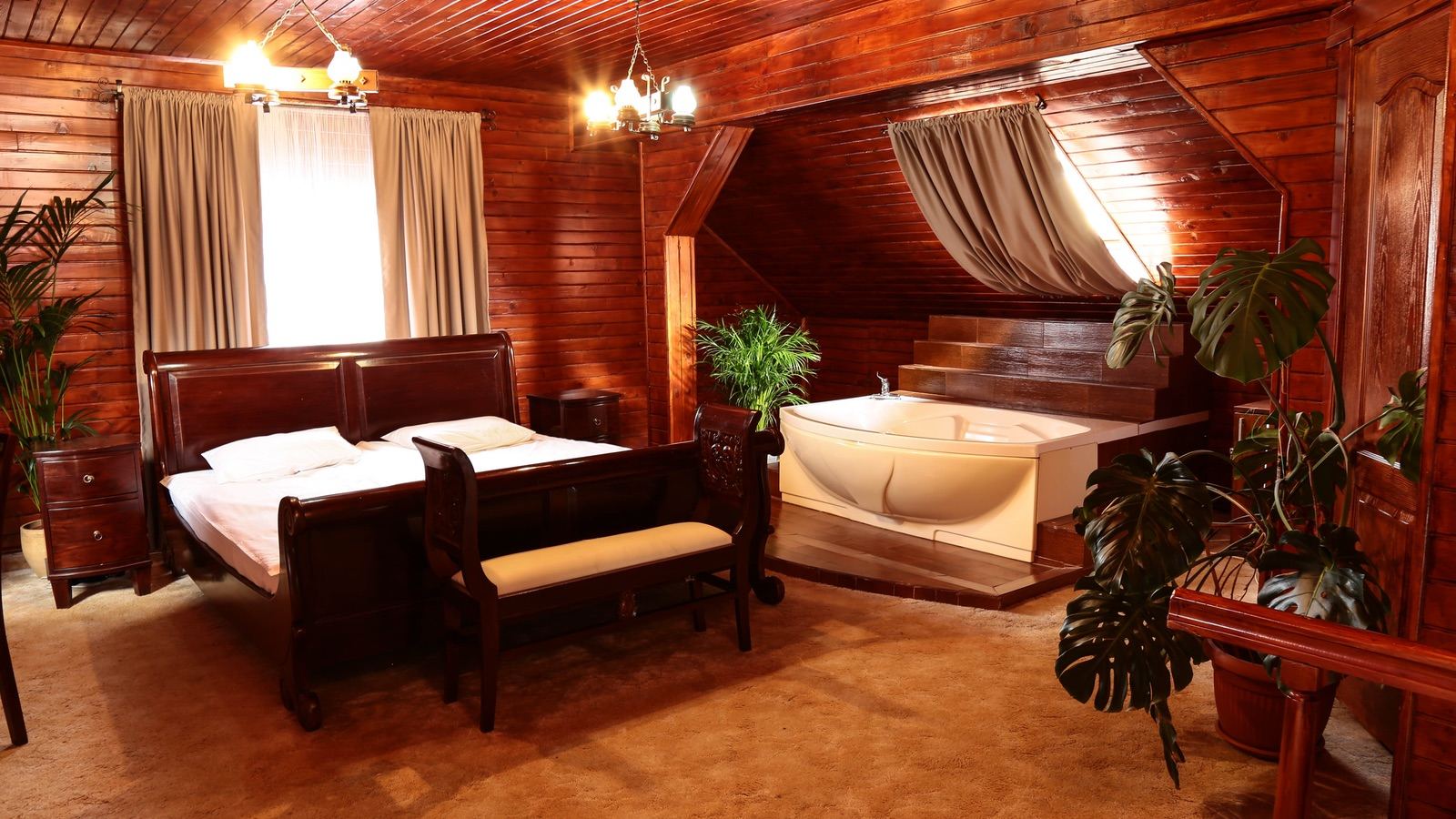 Suita cu sauna privata si jacuzzi