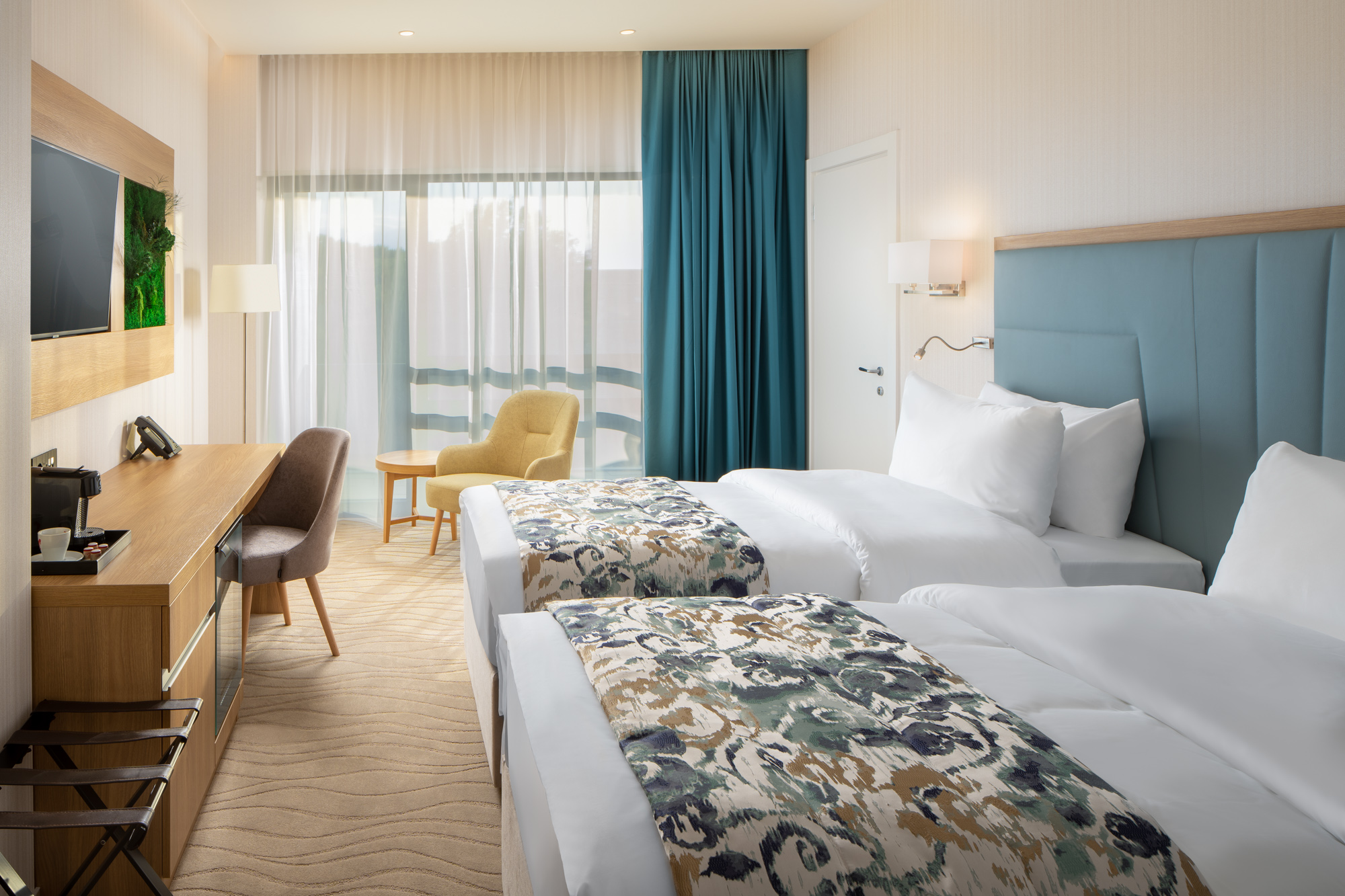 Superior Twin Room Bed view