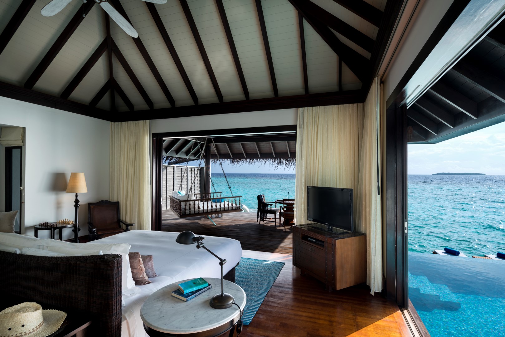 Over Water Pool Villa