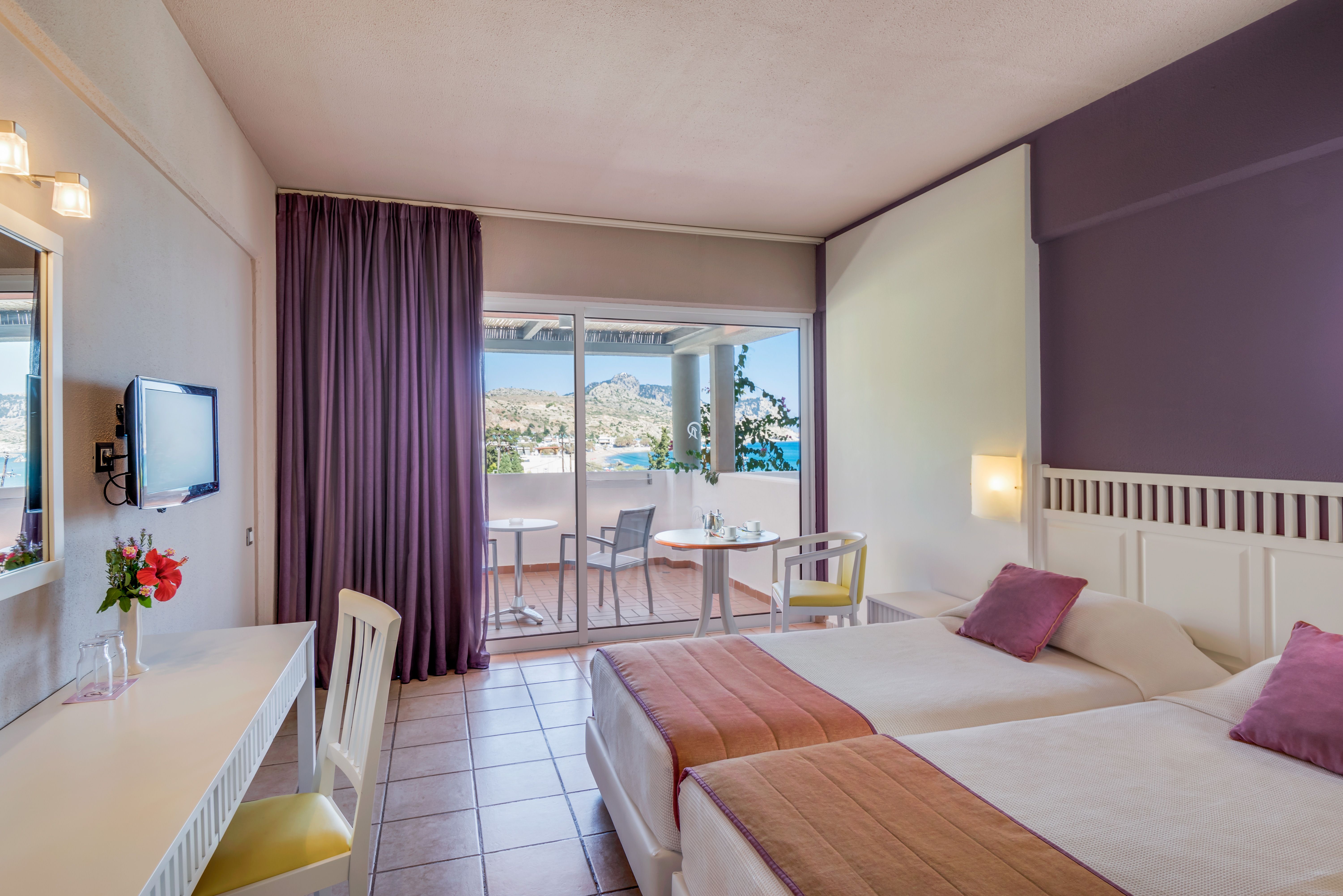 TWIN OR  DOUBLE SEA VIEW BALCONY OR TERRACE