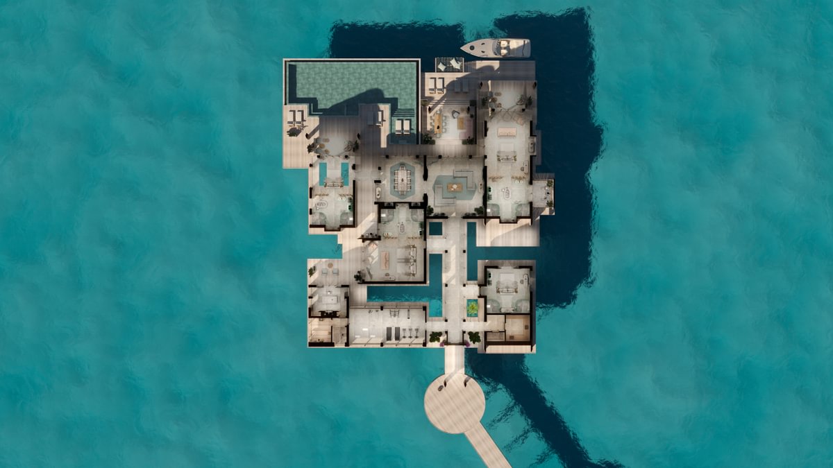 Four Bedroom Private Wellbeing Ocean Residence