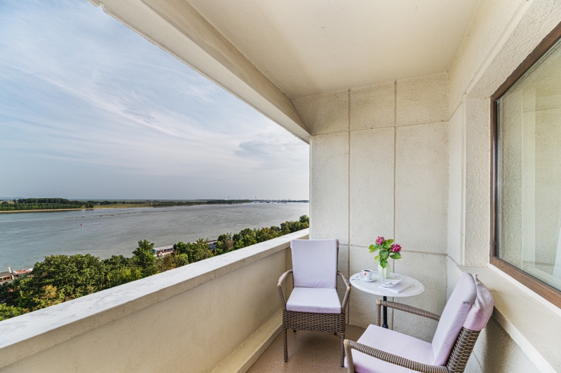 Double Standard Balcony and Danube view