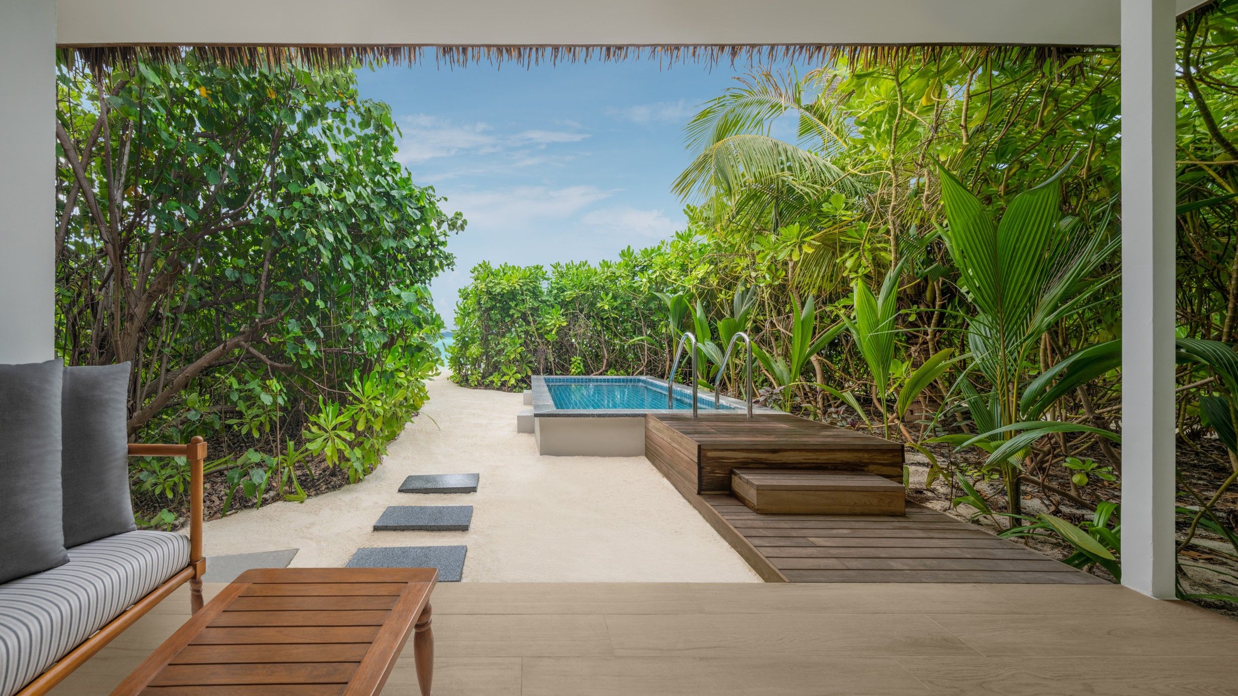 Beach Villa With Pool
