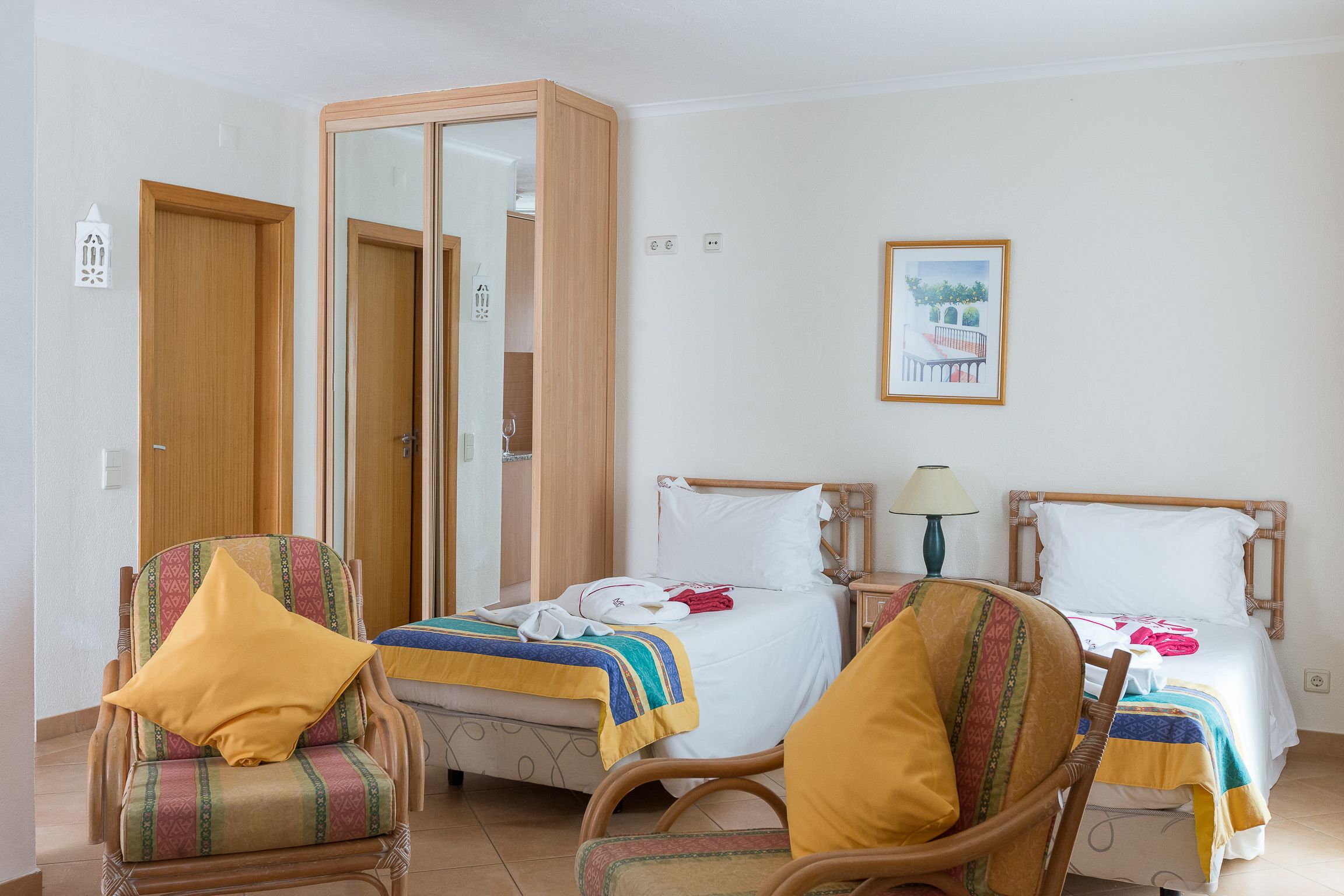 STANDARD ROOM TERRACE TWIN BEDS