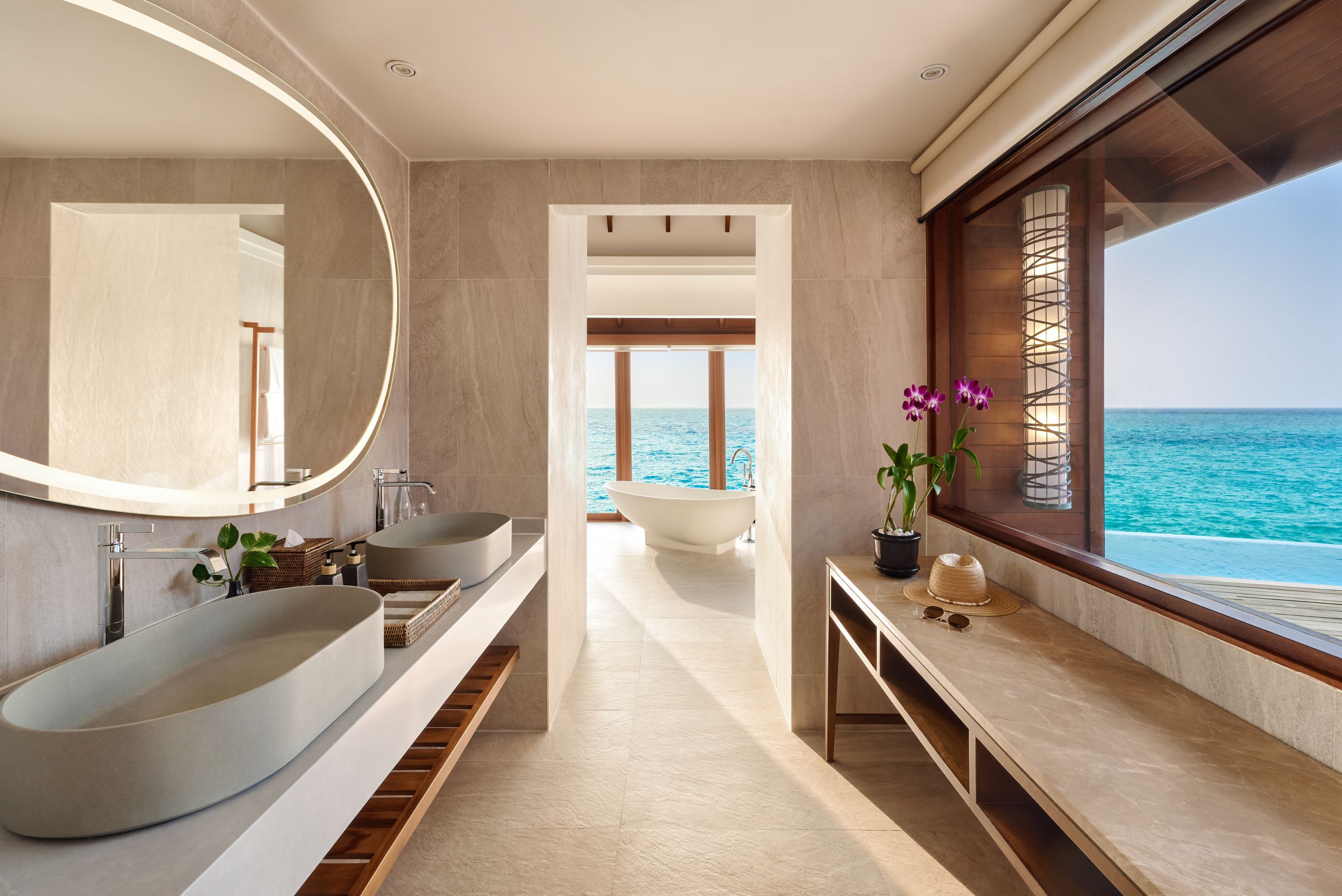 Sunset Overwater Pool Suite