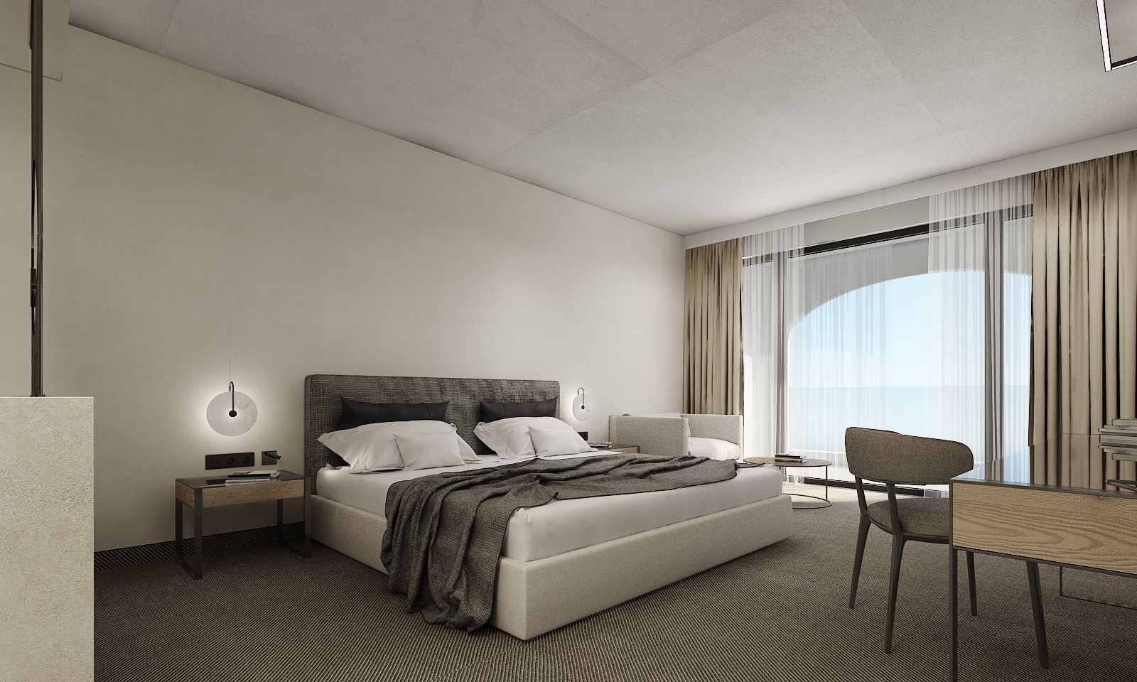 Twin Deluxe Room (Park View, Balcony)