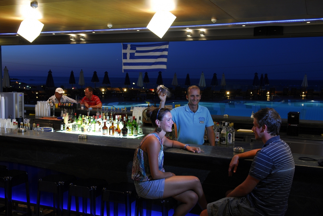 Pool Bar Blue