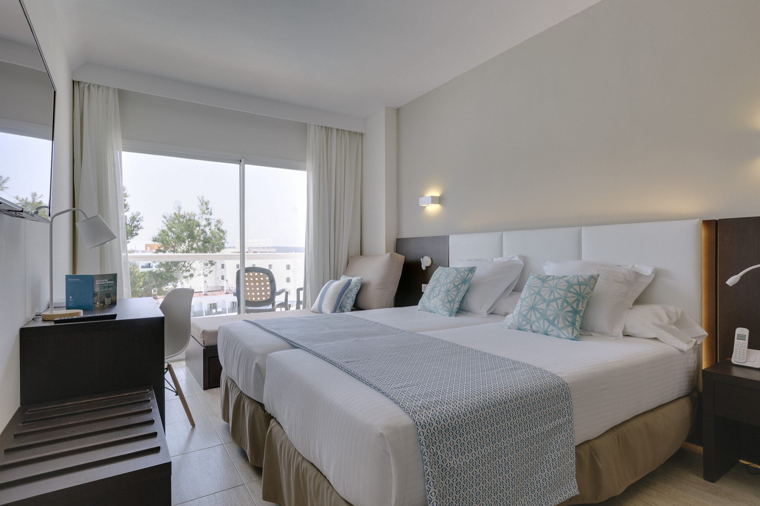DOUBLE ROOM POOL VIEW WITH BALCONY OR TERRACE