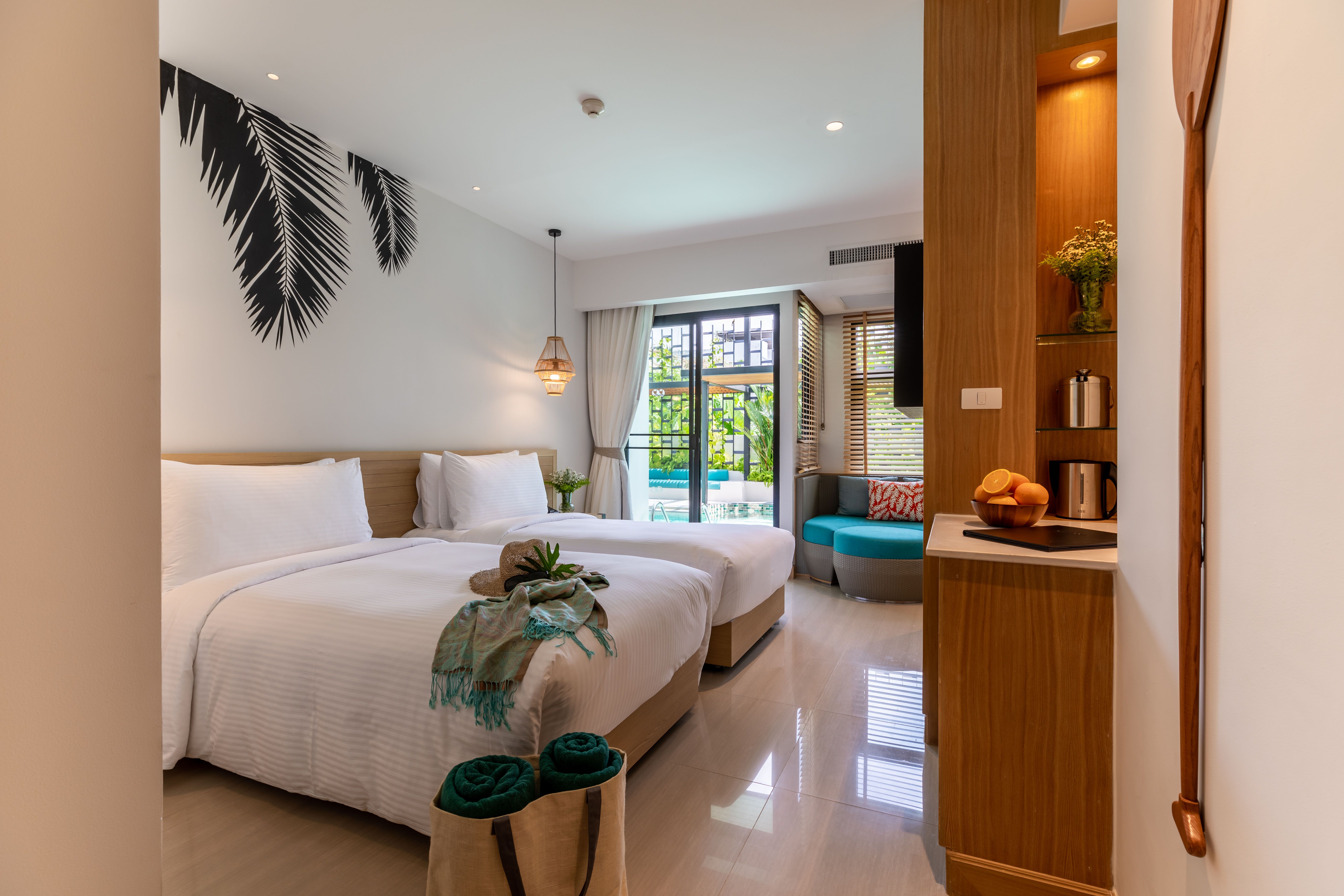 DELUXE POOL ACCESS ROOM TWIN BED