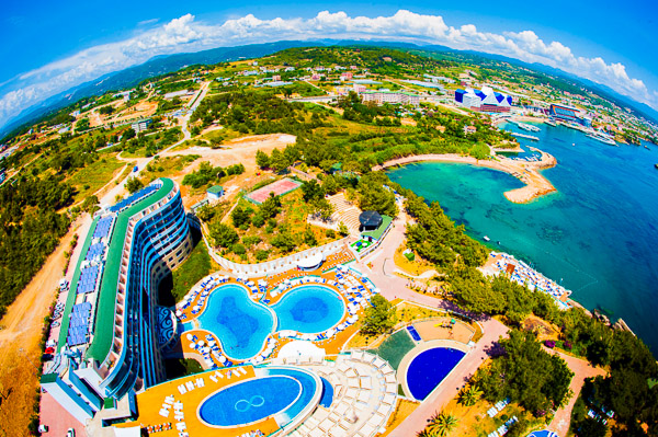 Alanya, Water Planet Hotel & Aquapark, panorama.jpg