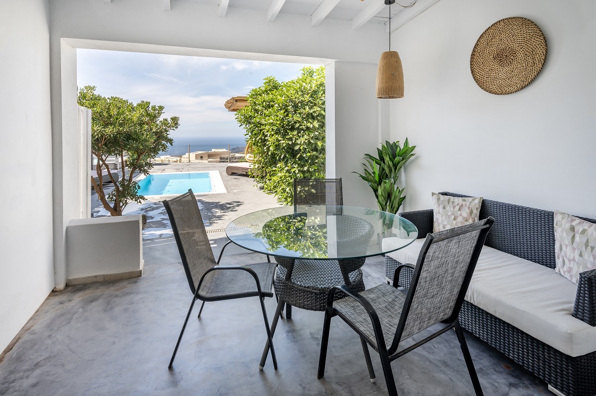 Maisonette with private pool - Sea View