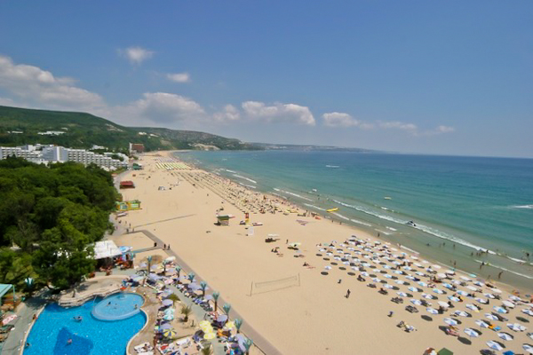 Albena, Hotel Sandy Beach, plaja.jpg