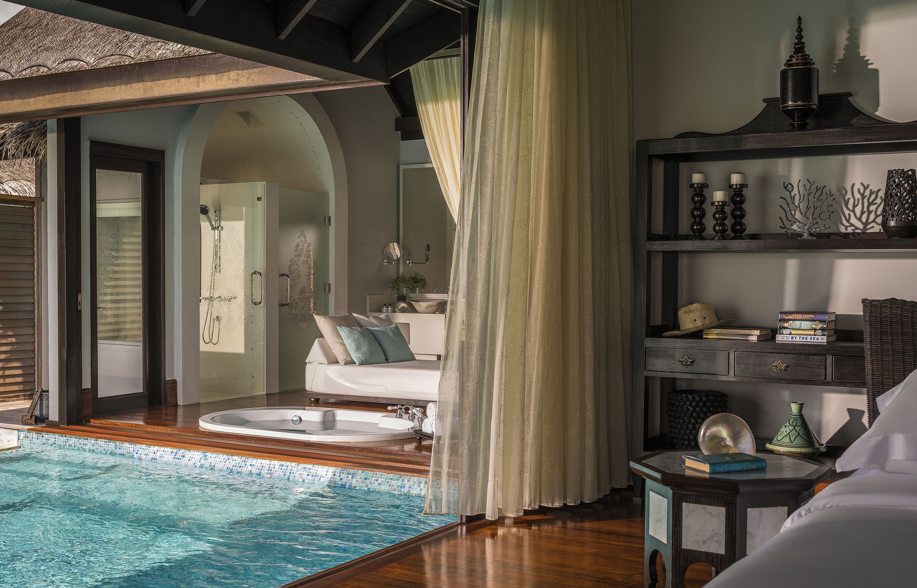Over Water Pool Villa