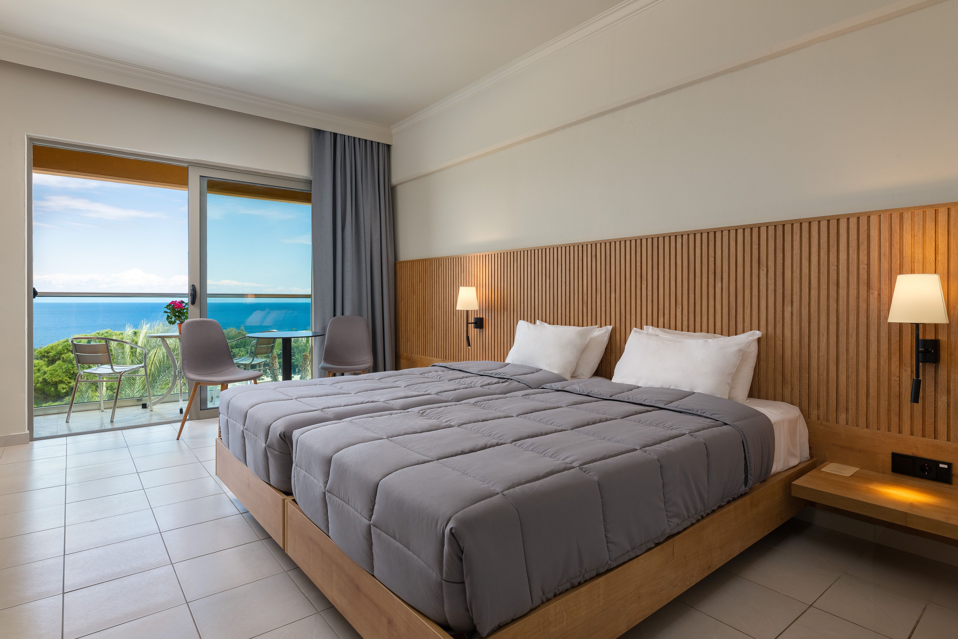 double room sea view balcony or terrace