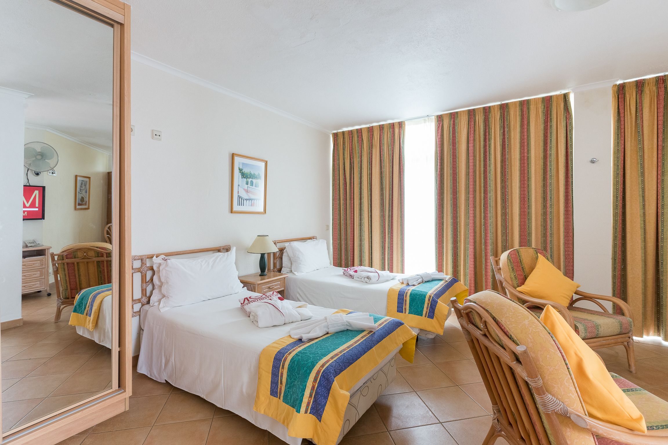 STANDARD ROOM TERRACE TWIN BEDS