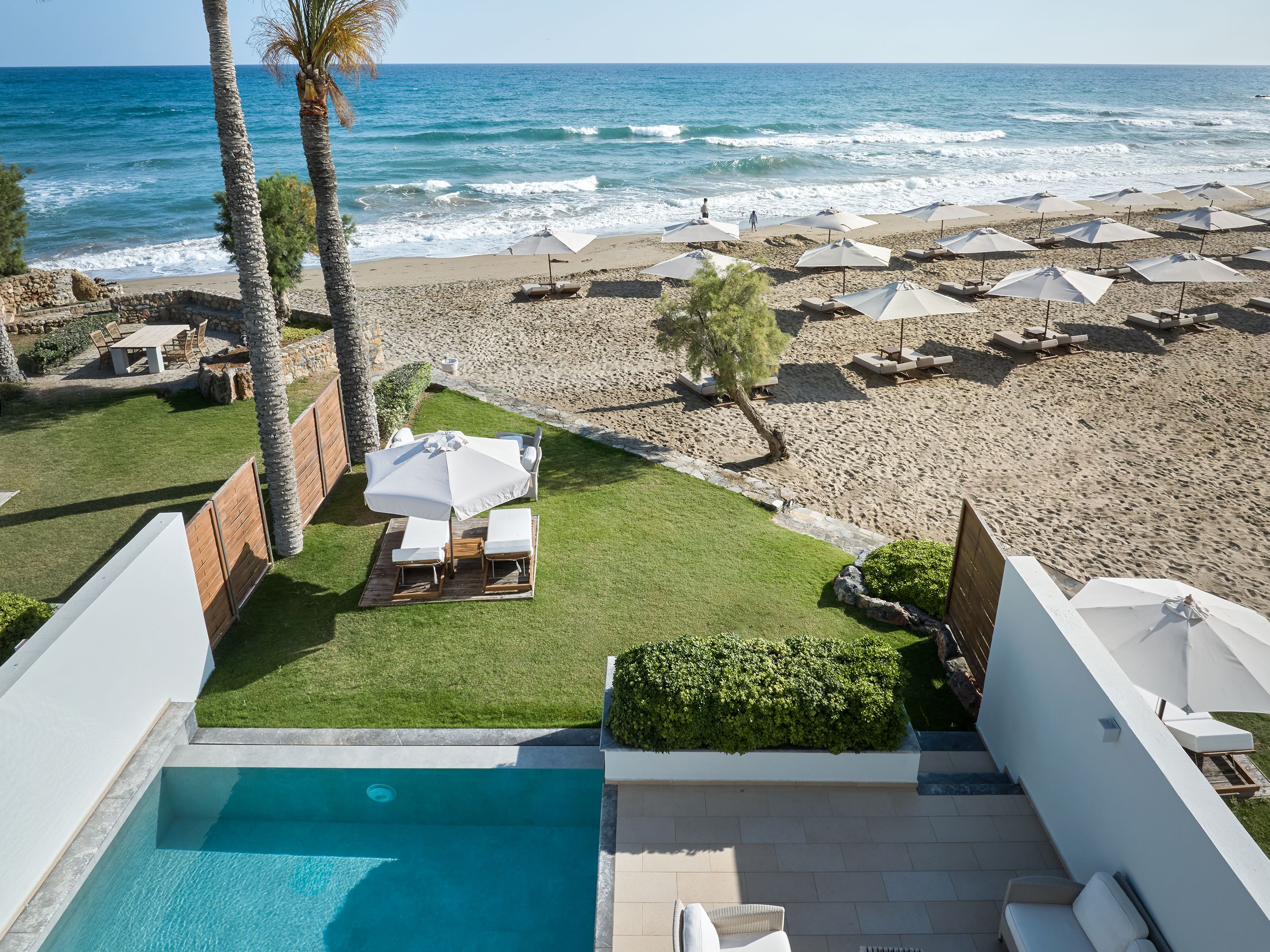 Villa Presidential Sea Front With Private Heated Pool And Garden